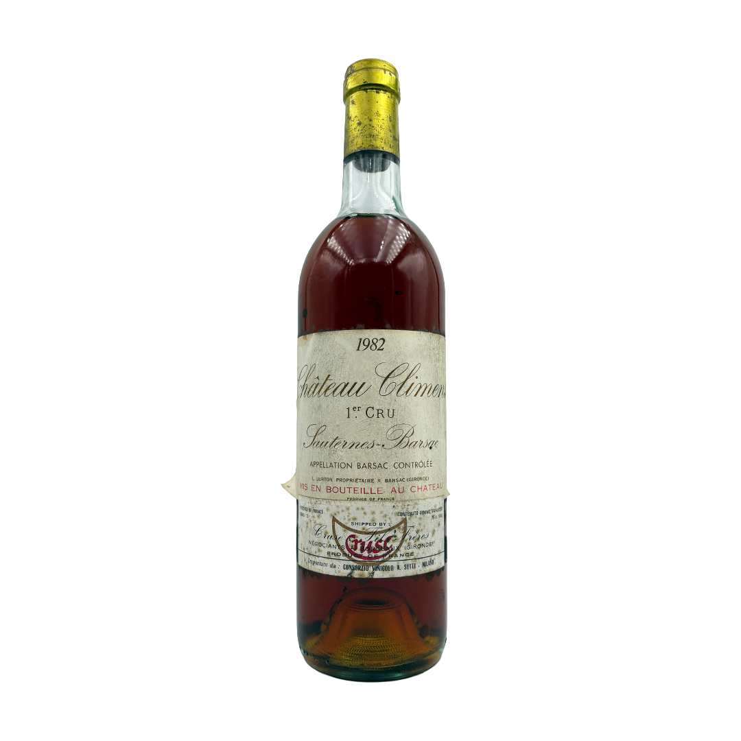 Château Climens - 1er Grand Cru Classé - 1982