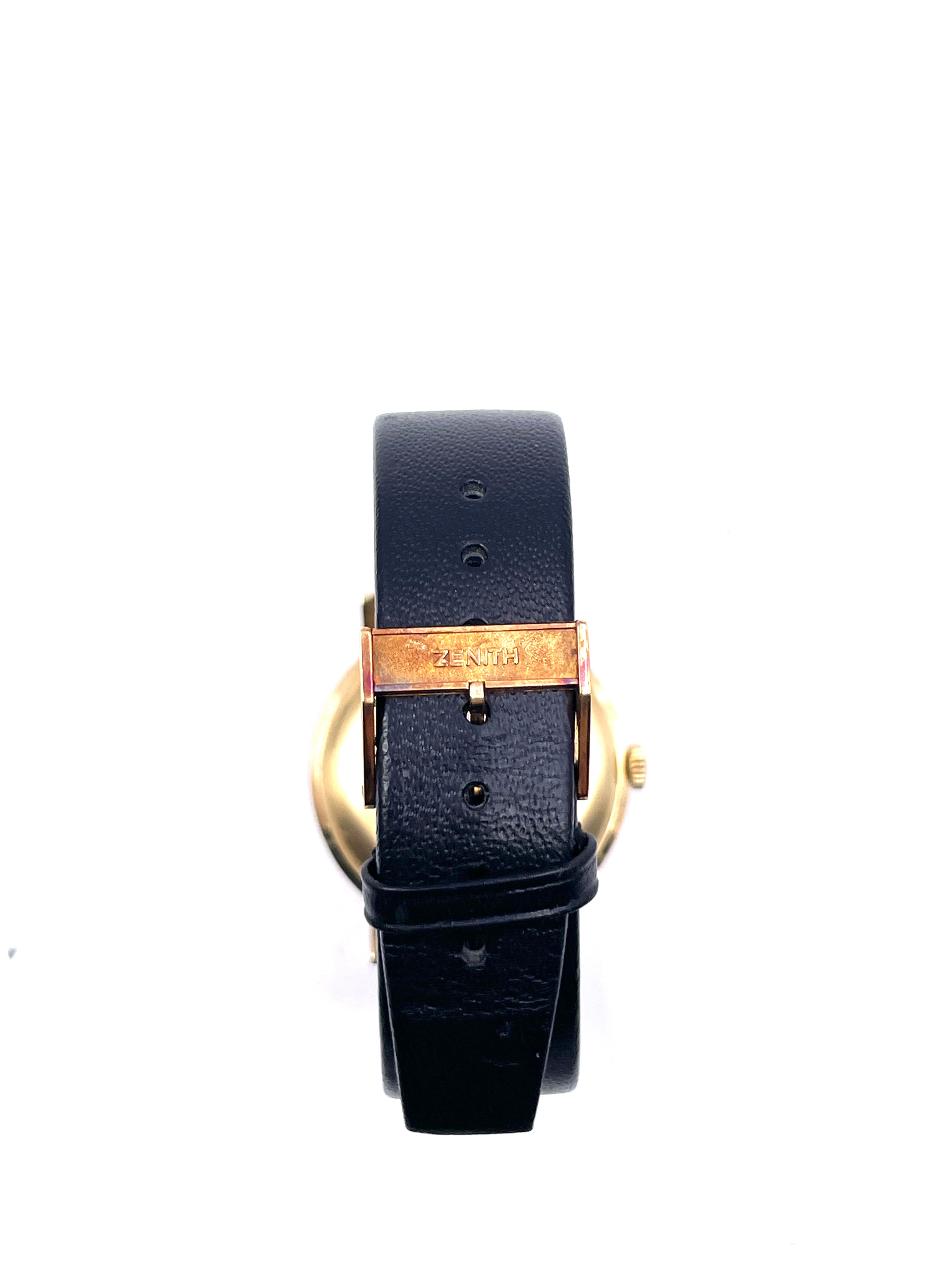 Zenith - Automatico NOS - Oro 18K - Vintage 33mm - Raro