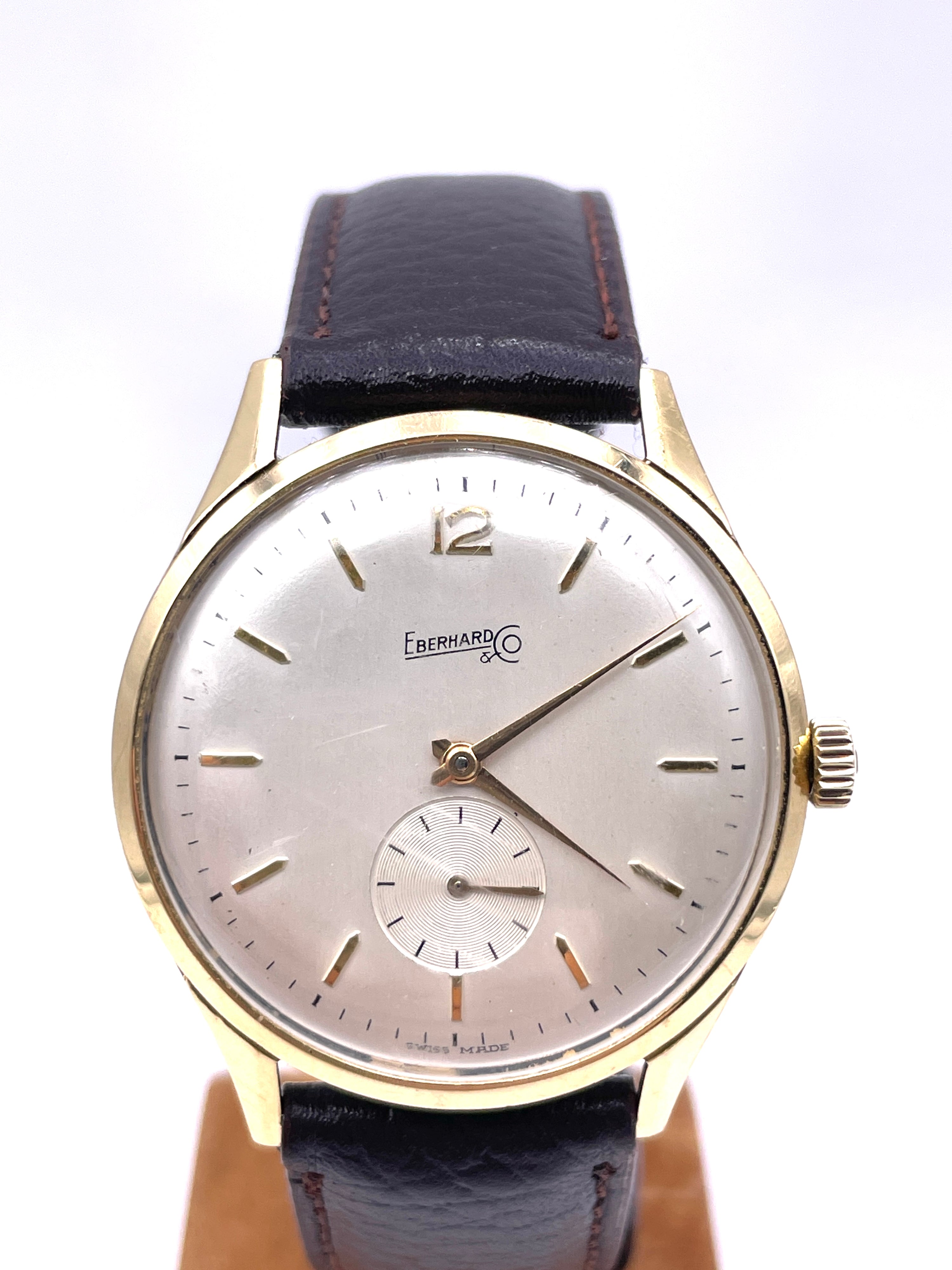 Eberhard - Oro 18K - Carica Manuale - Vintage - 31mm