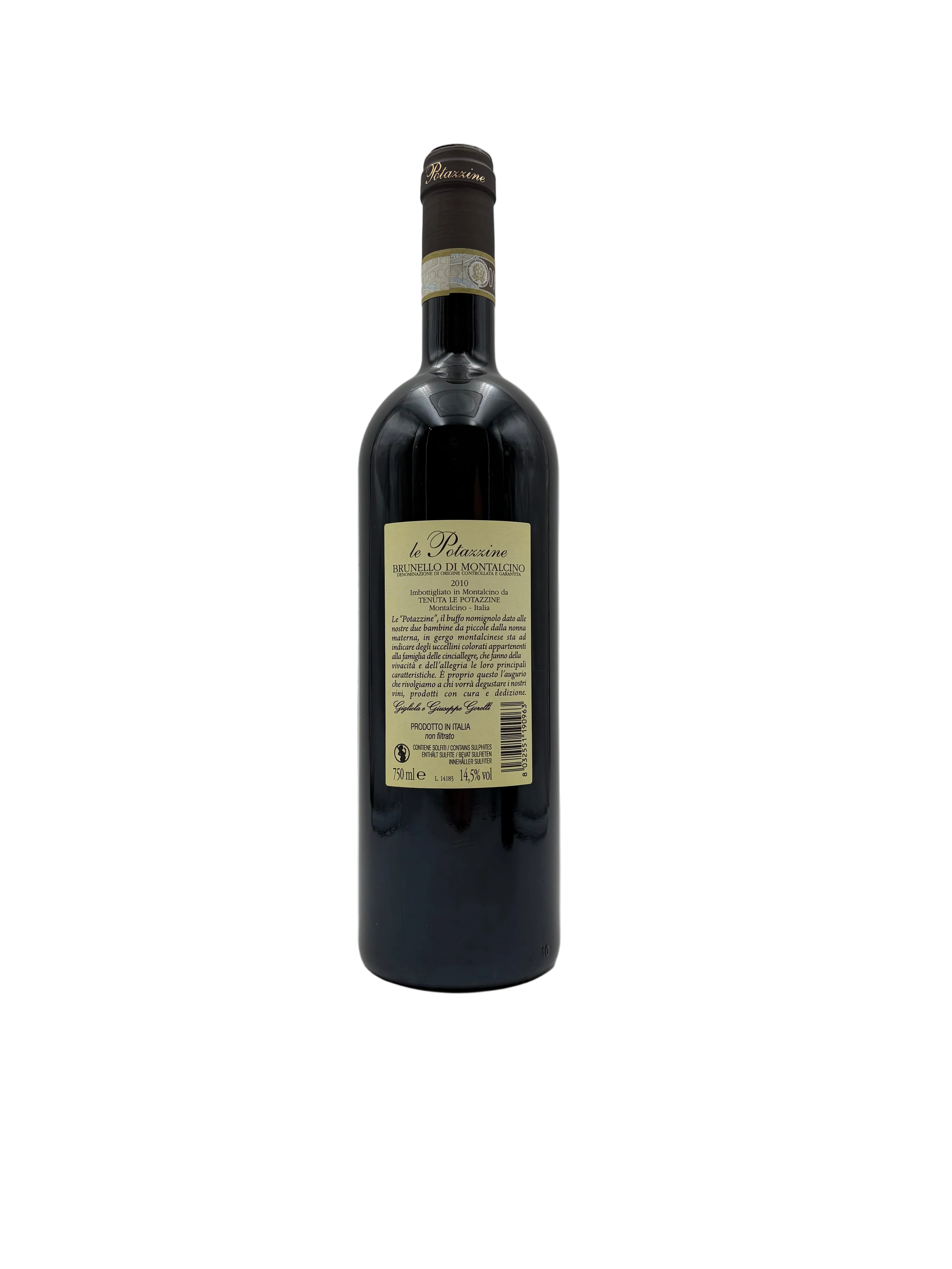 2010 - Le Potazzine Gorelli - Brunello di Montalcino