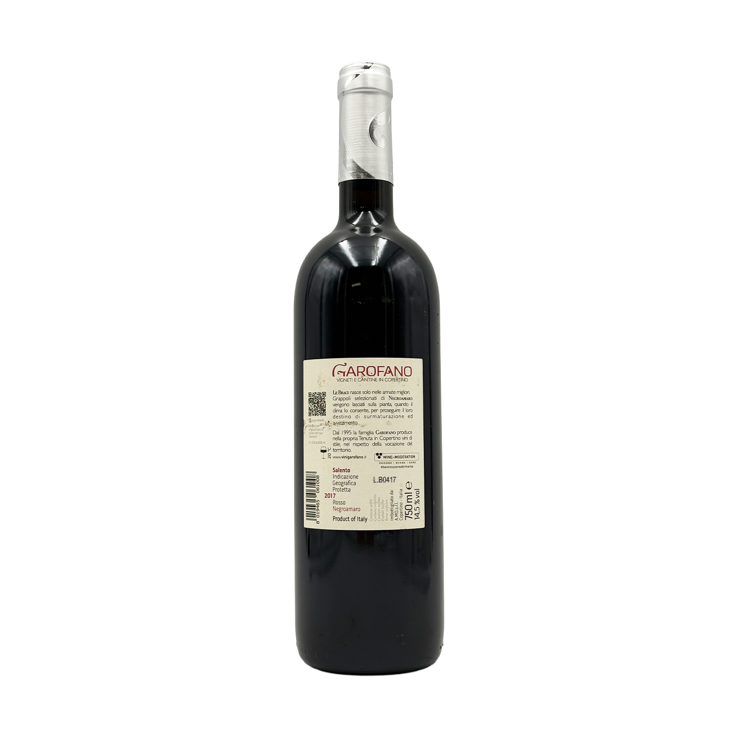 Severino Garofano - Le Braci Rosso Salento - 2017