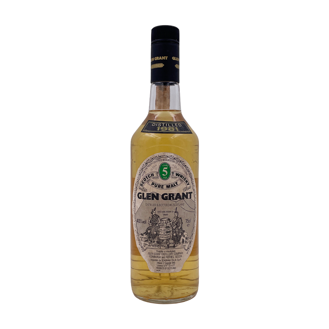 Glen Grant - Pure Malt Scotch Whisky - 5 Years Old - 1981