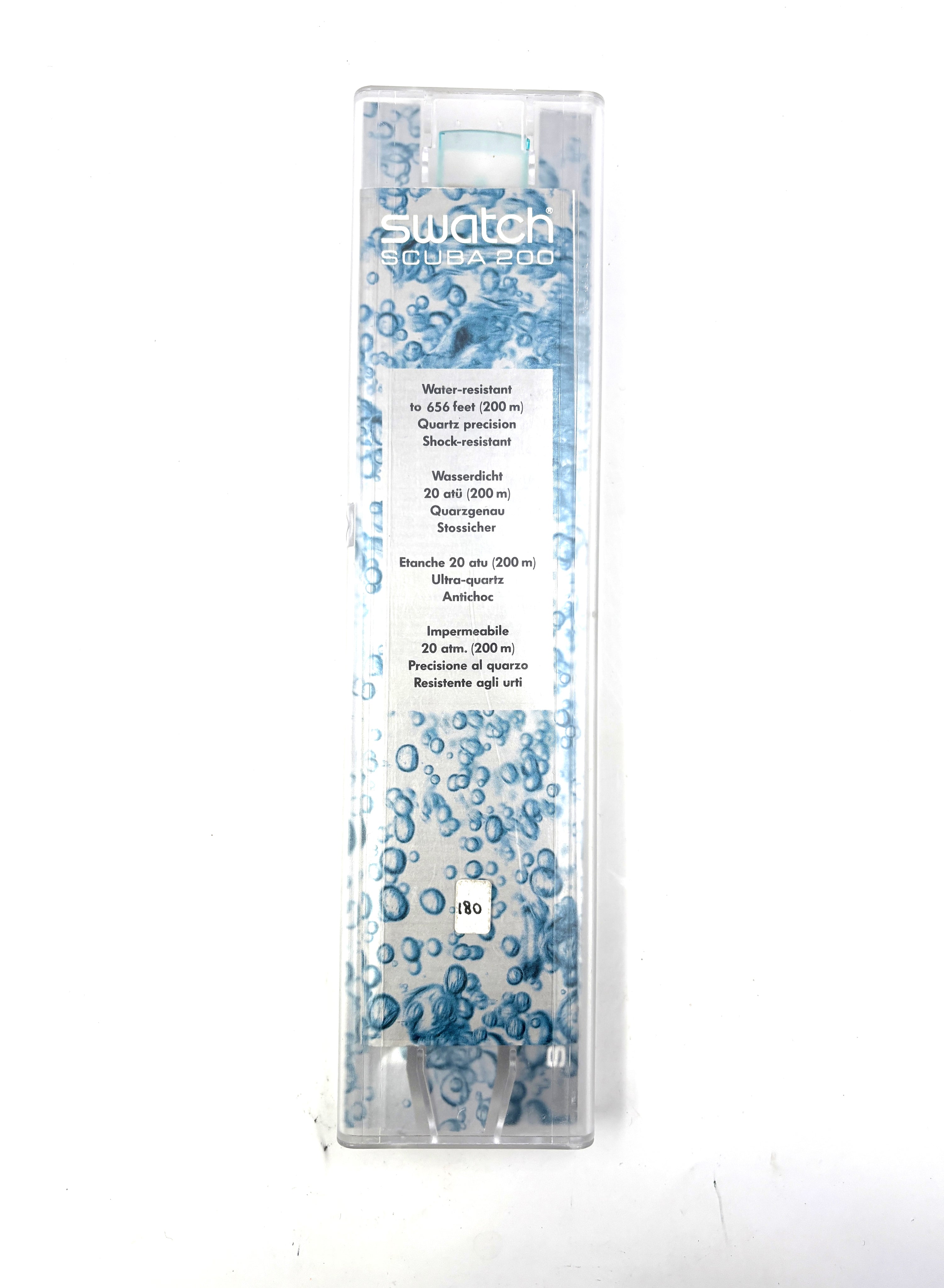 Swatch - Scuba 200 - Impermeabile 200mt - Vintage Anni '90s - Original NOS Swiss Made