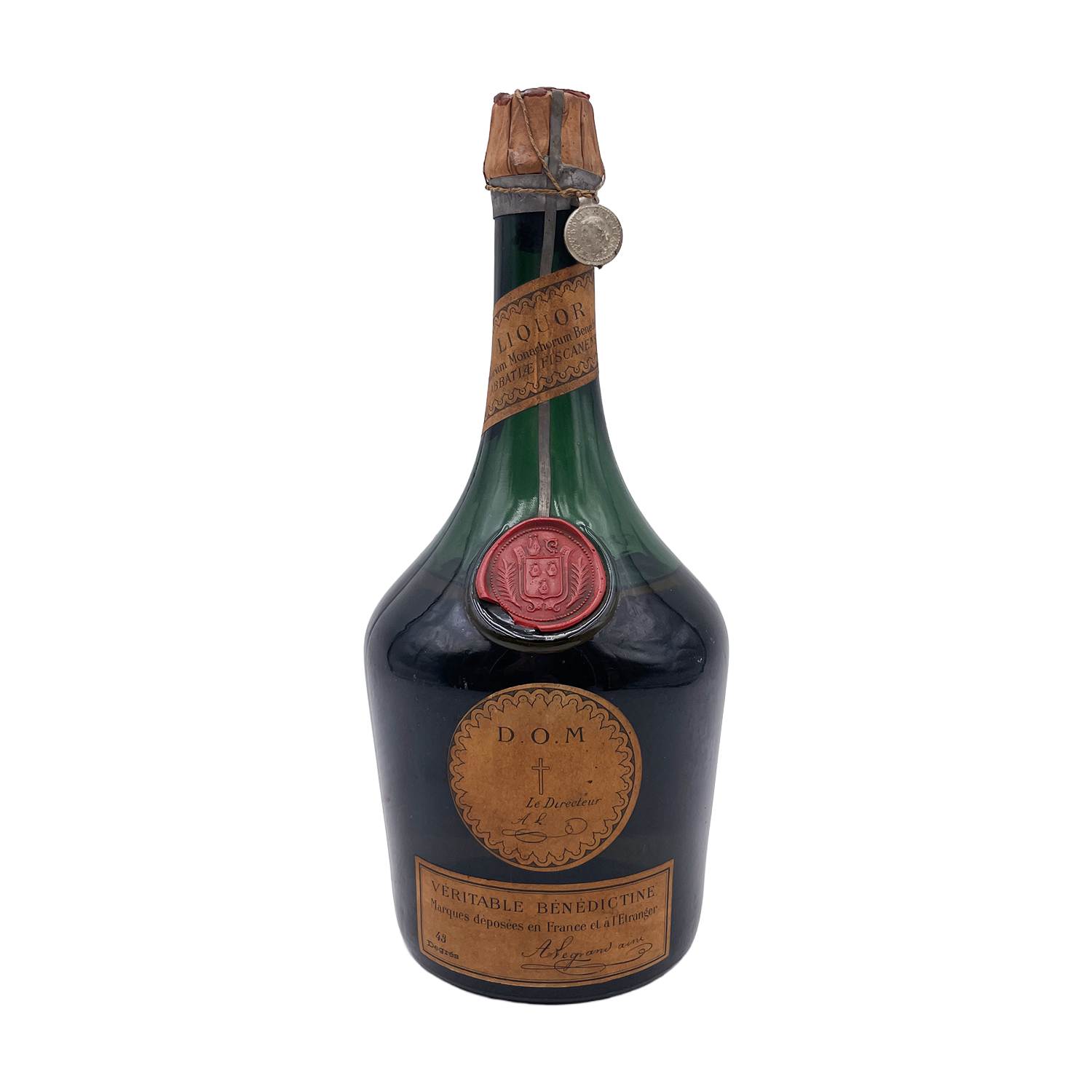 DOM Benedictine - Liquor - Sigillo Testa Anni '40s