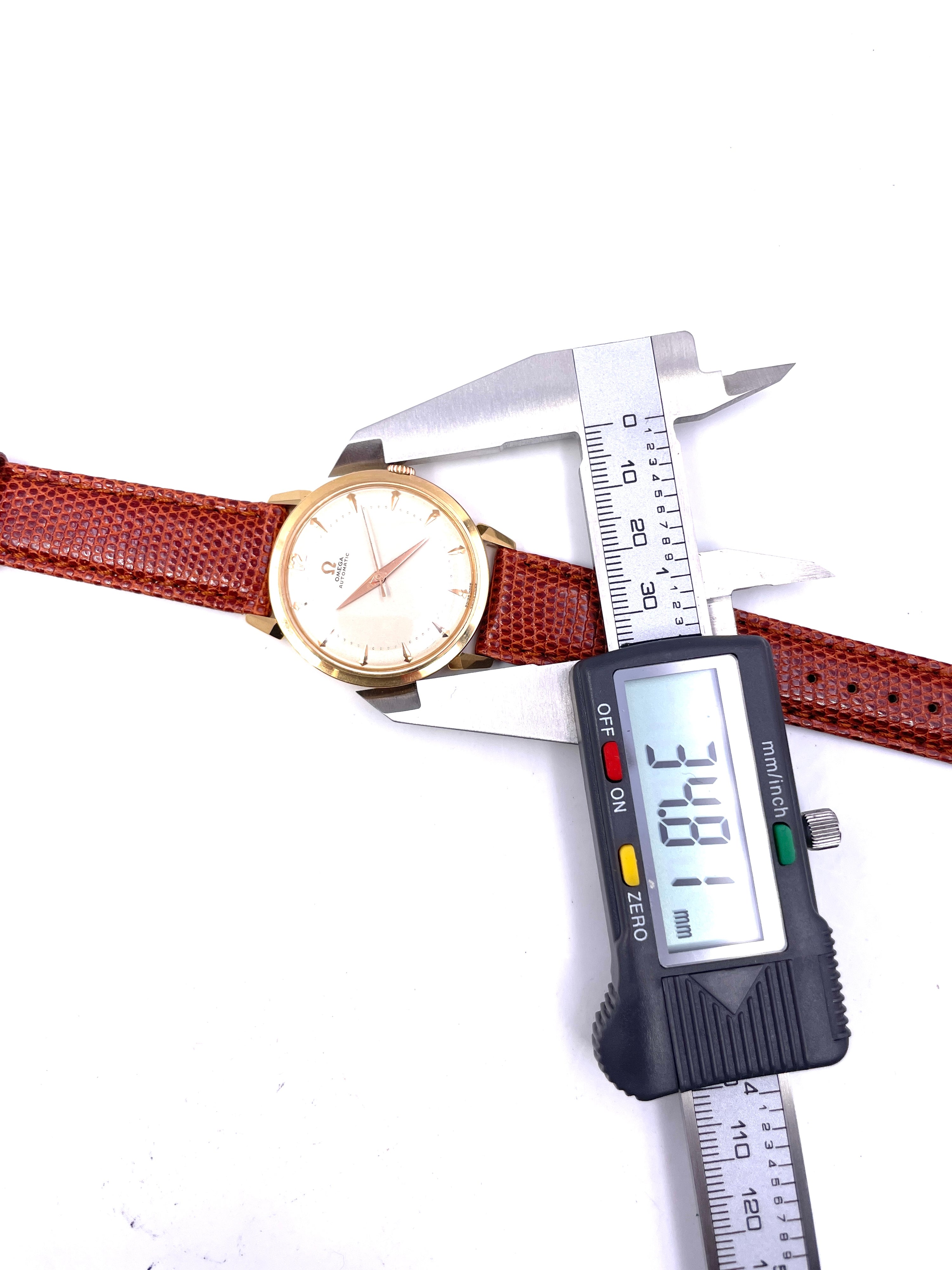 Omega - Automatico Oro 18K - Cal.354 Ref.2710 - Completo di Scatola e di Garanzia - Vintage