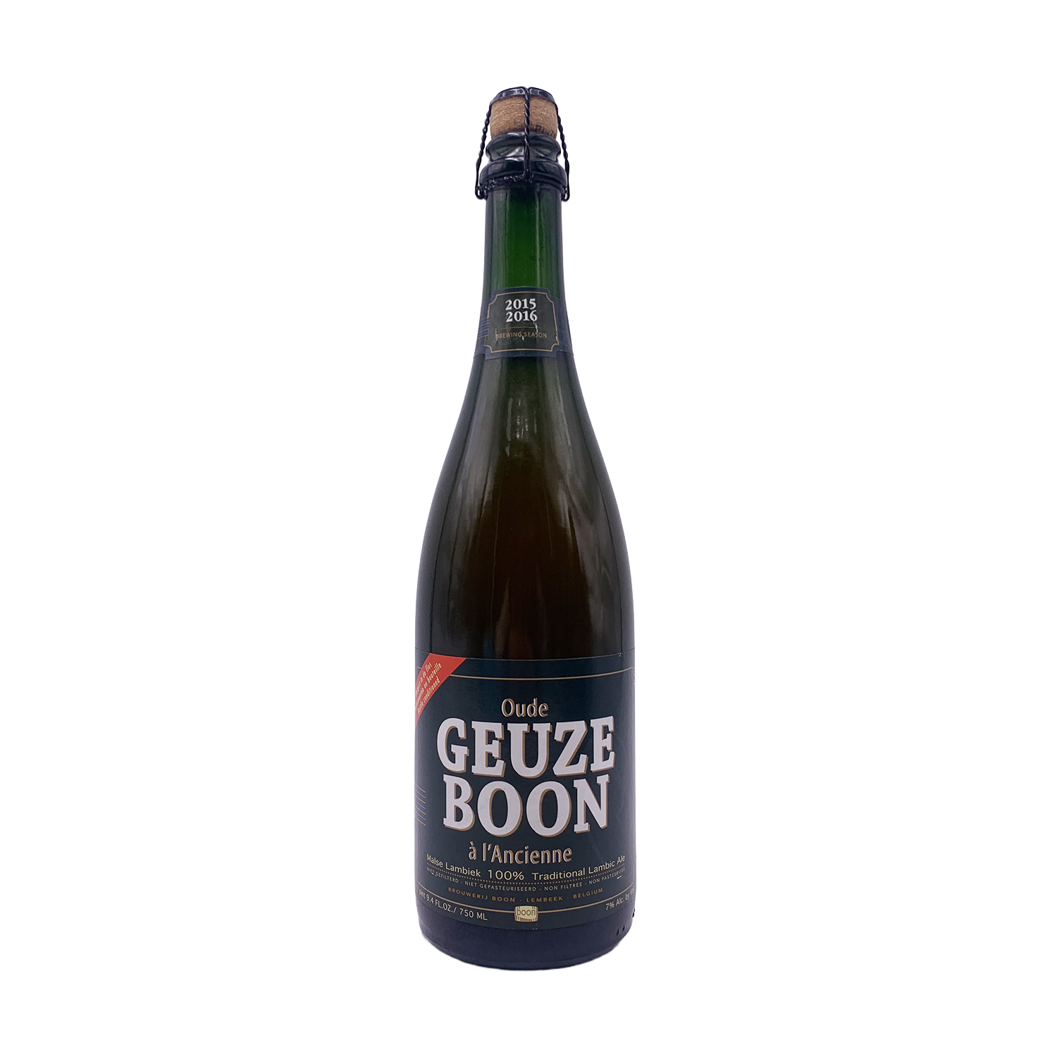 Brouwerij Boon - Oude Geuze A l'Ancienne - 2015/2016