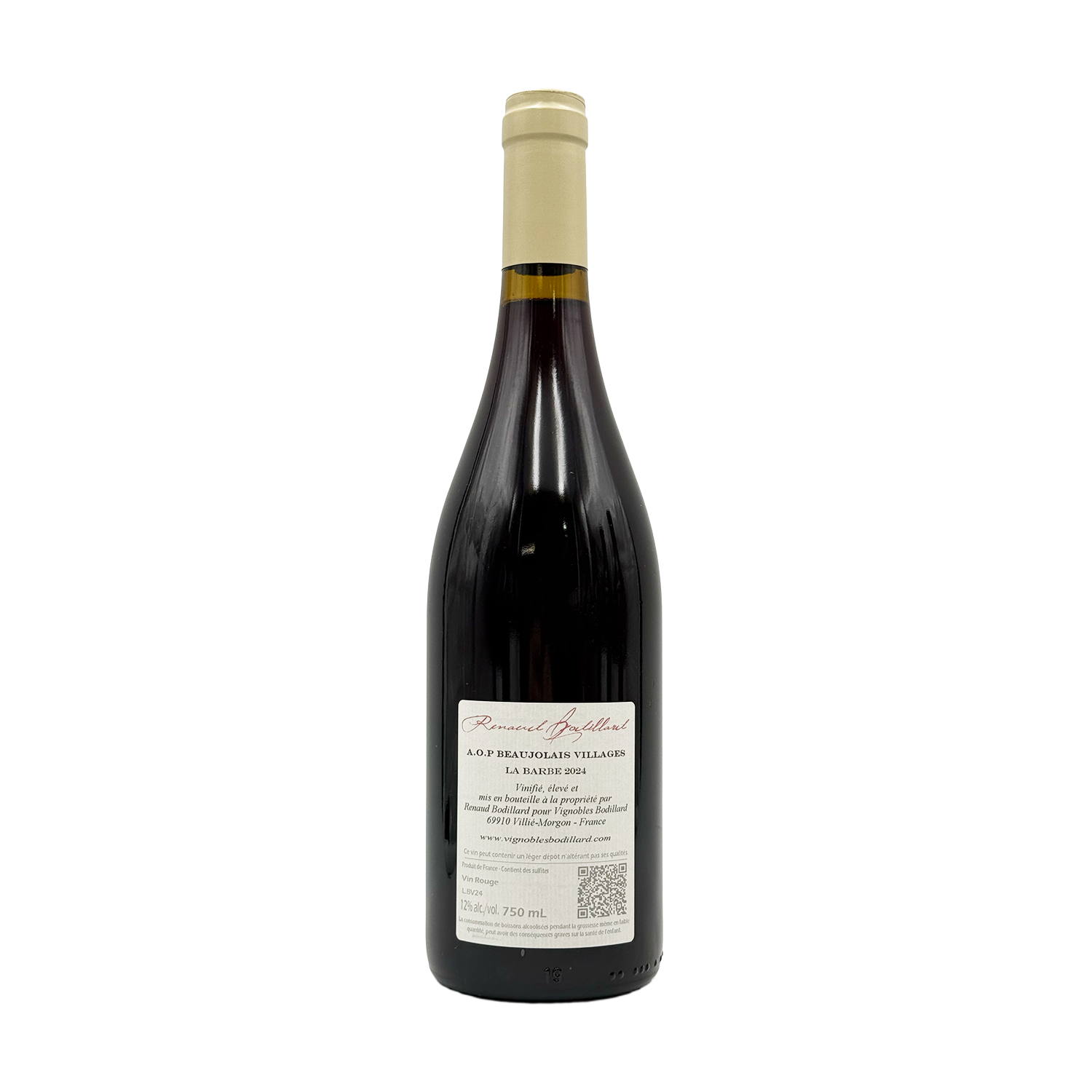 Vignobles Bodillard - Beaujolais Villages La Barbe - 2024