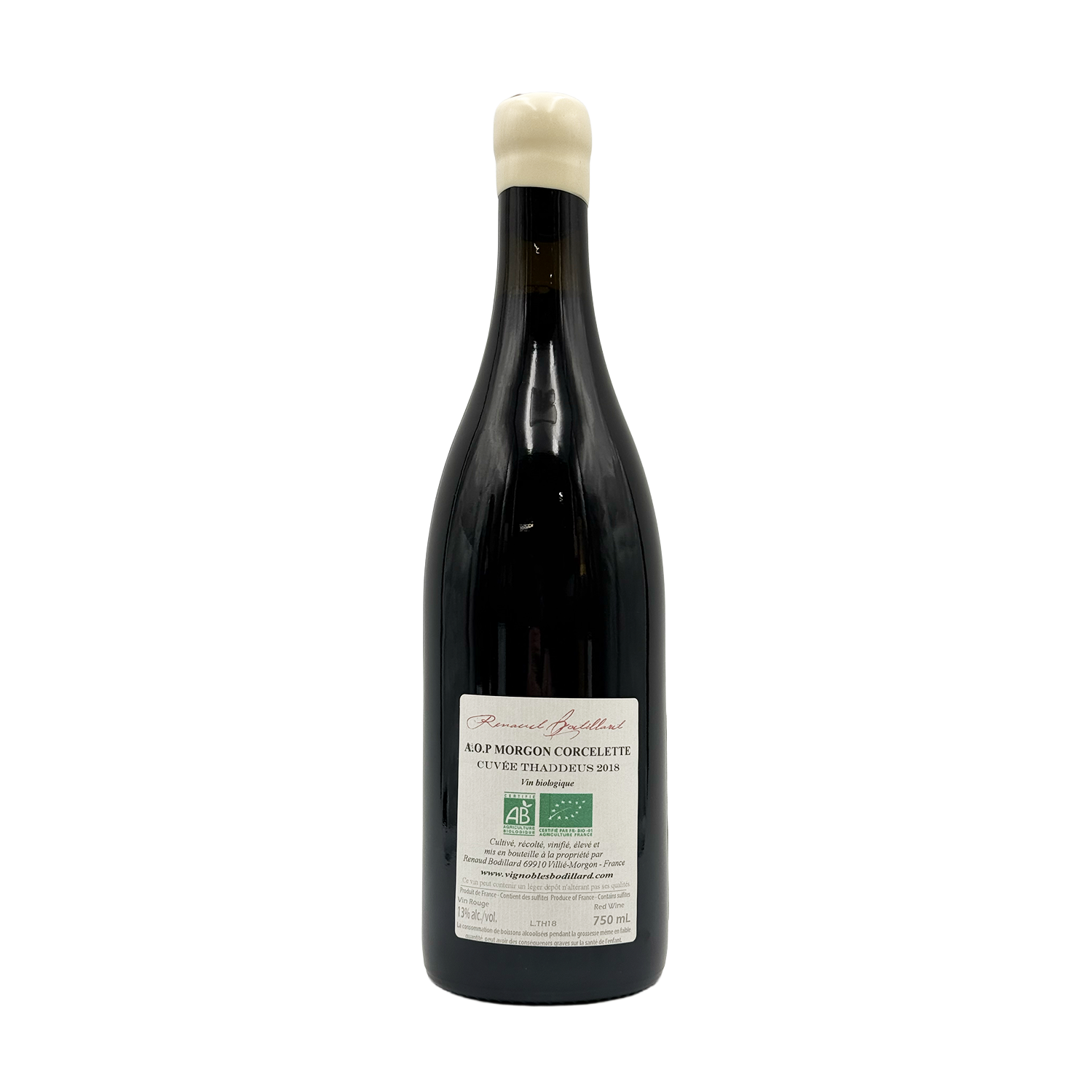 Vignobles Bodillard - Morgon Corcelette Cuvee Thaddeus - 2018