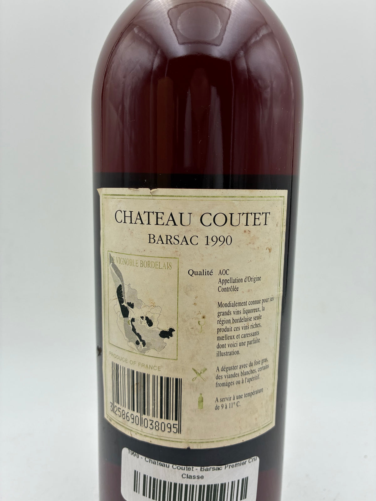1990 - Chateau Coutet - Barsac Premier Cru Classe