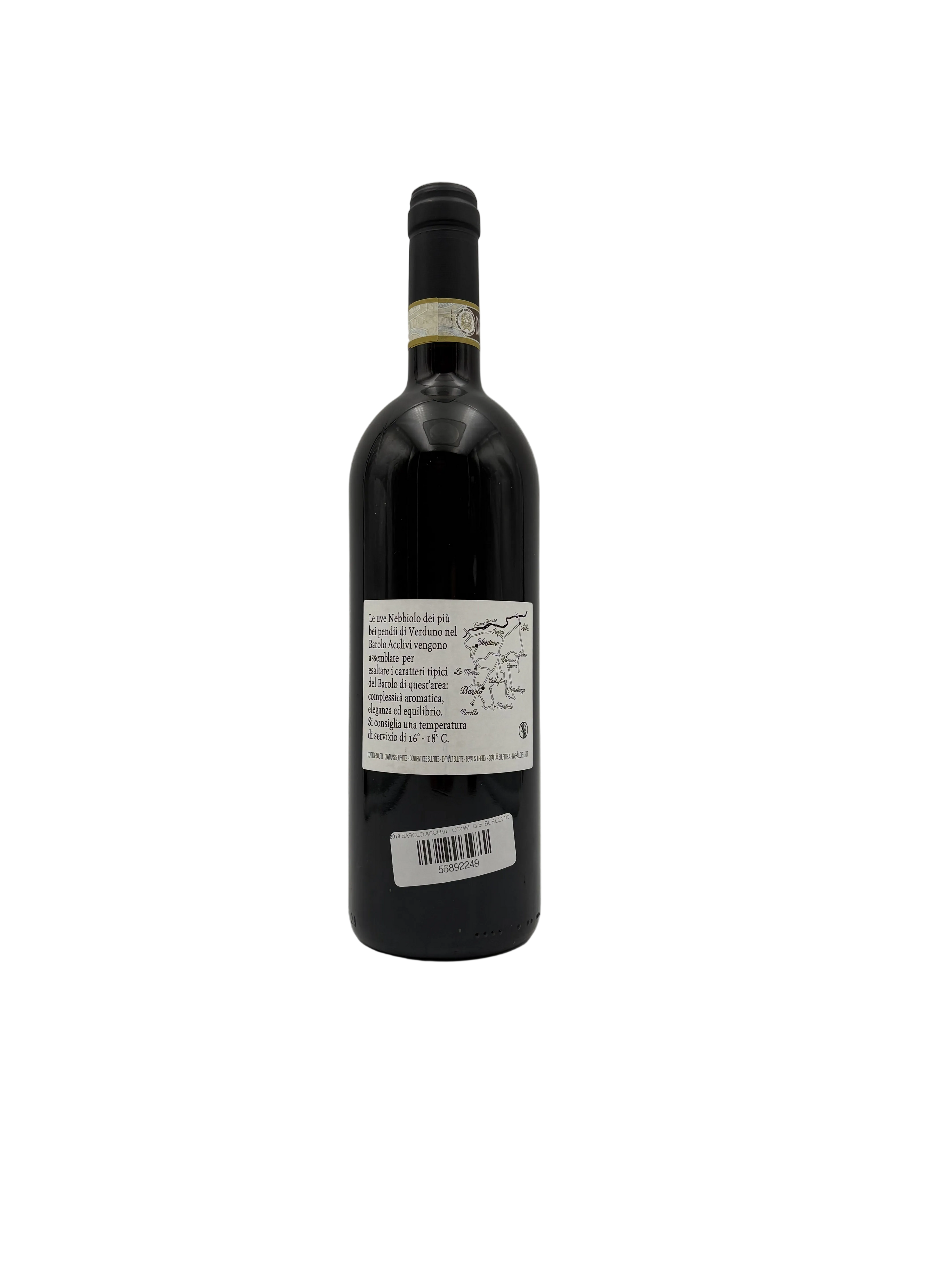 2018 - Comm. G.B. Burlotto - Barolo Acclivi
