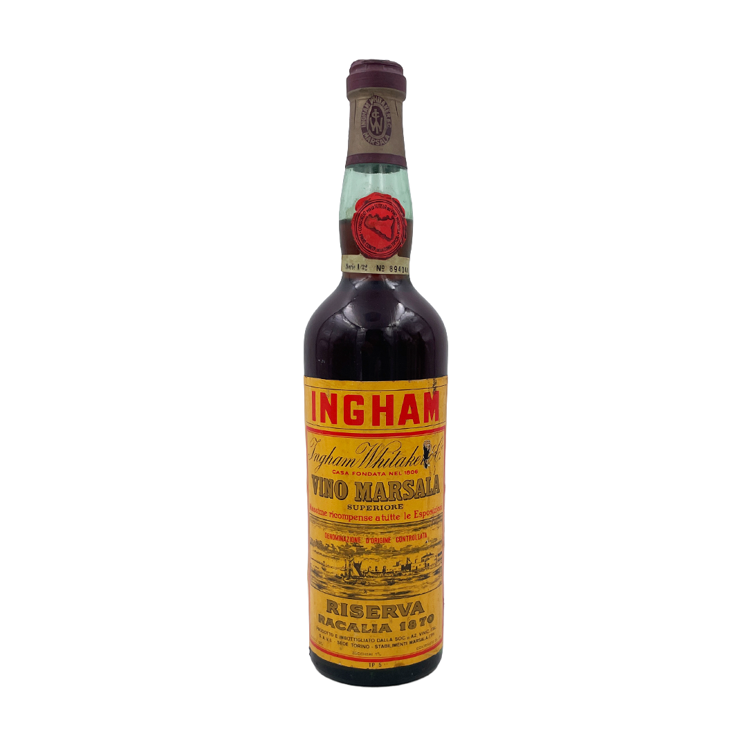 Ingham - Marsala Superiore Riserva Racalia Solera 1870 - Anni '70s