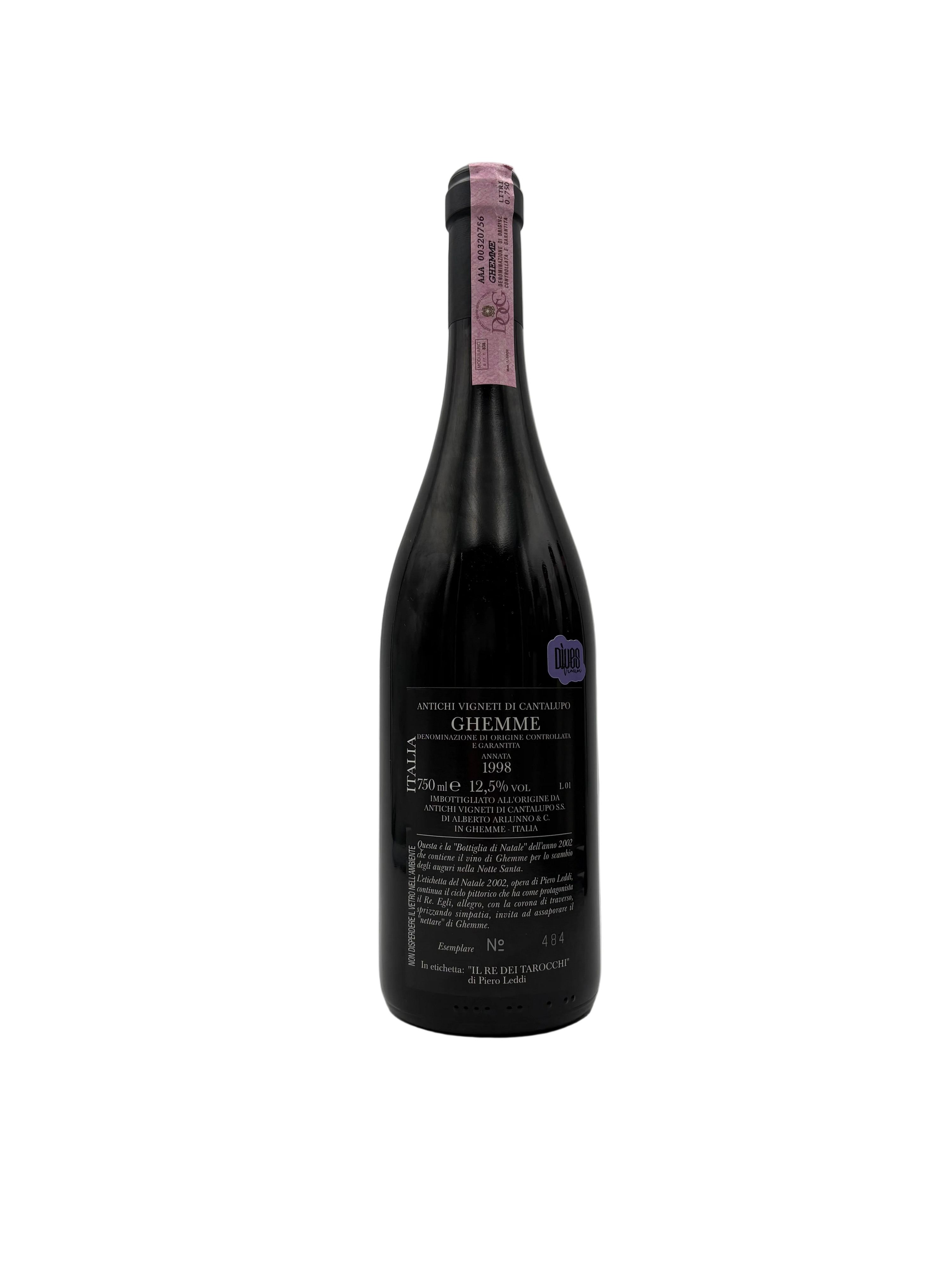 1998 - Attichi Vigneti di Cantalupo - Ghemme