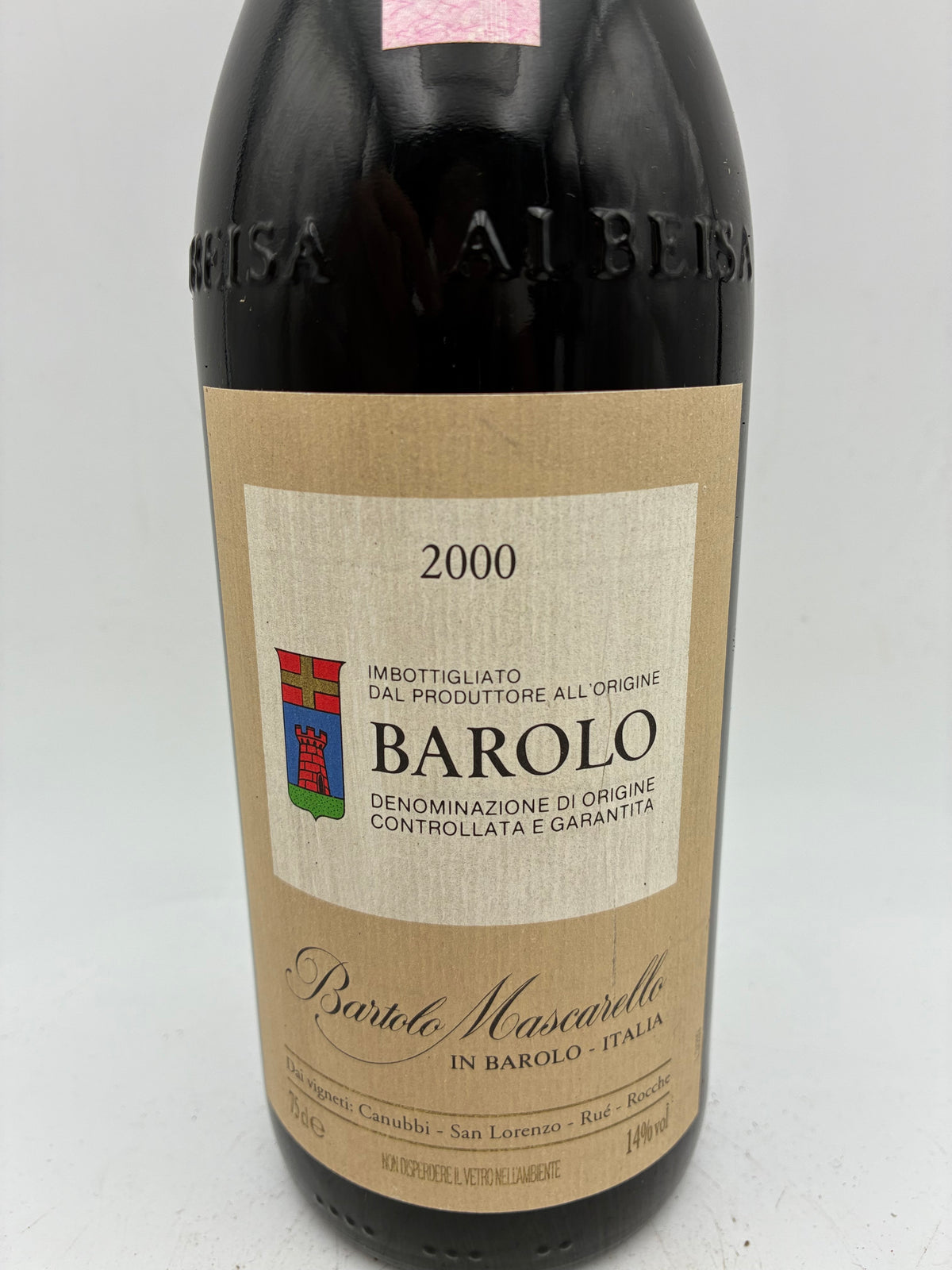 2000 - Bartolo Mascarello - Barolo