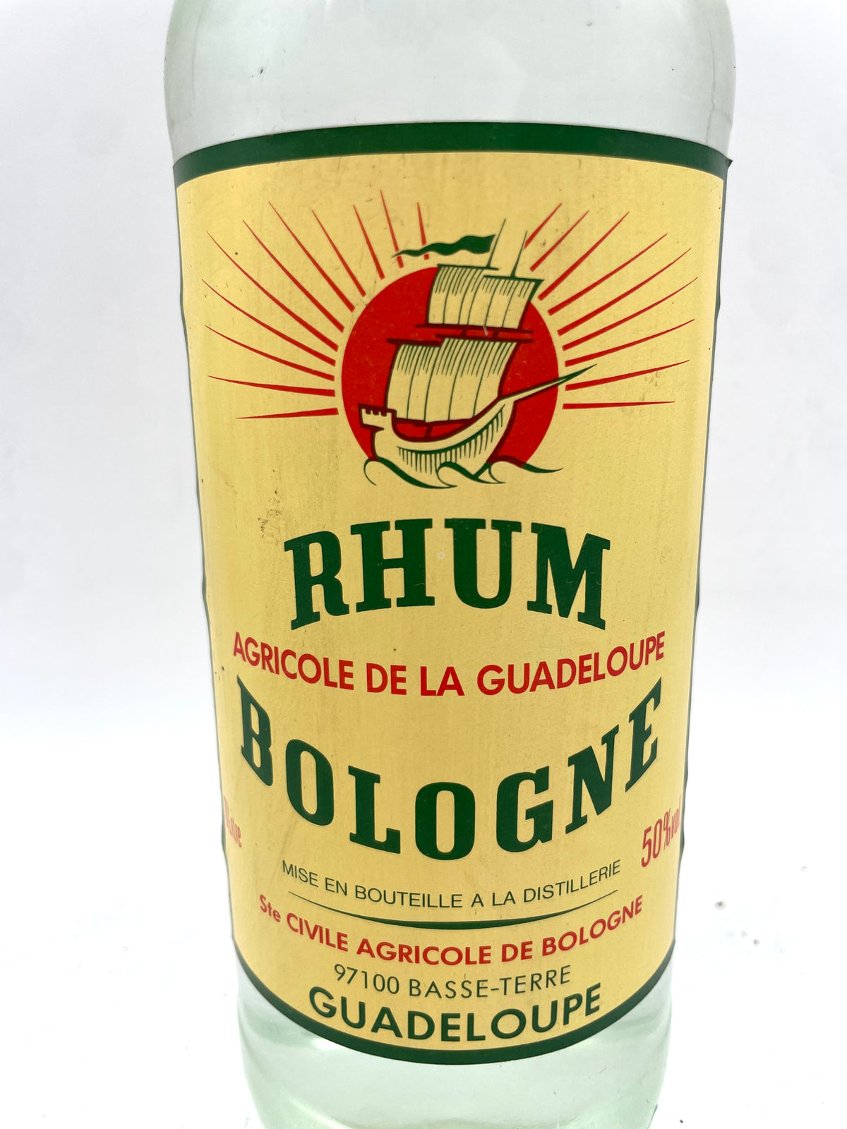 Bologne - Rhum Agricole De La Guadaeloupe - Anni '80s