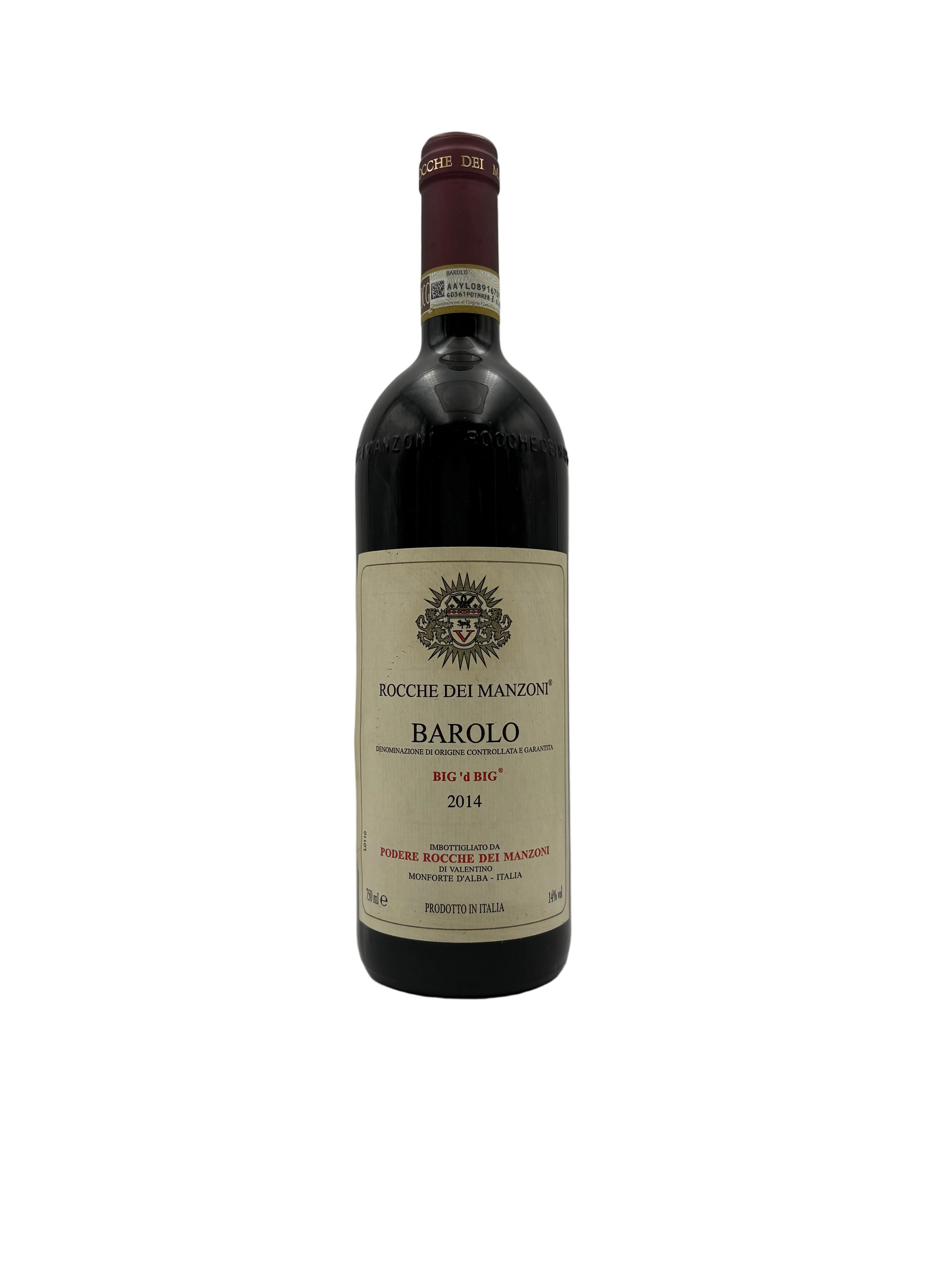 2014 - Rocche dei Manzoni - Barolo Big ‘d Big