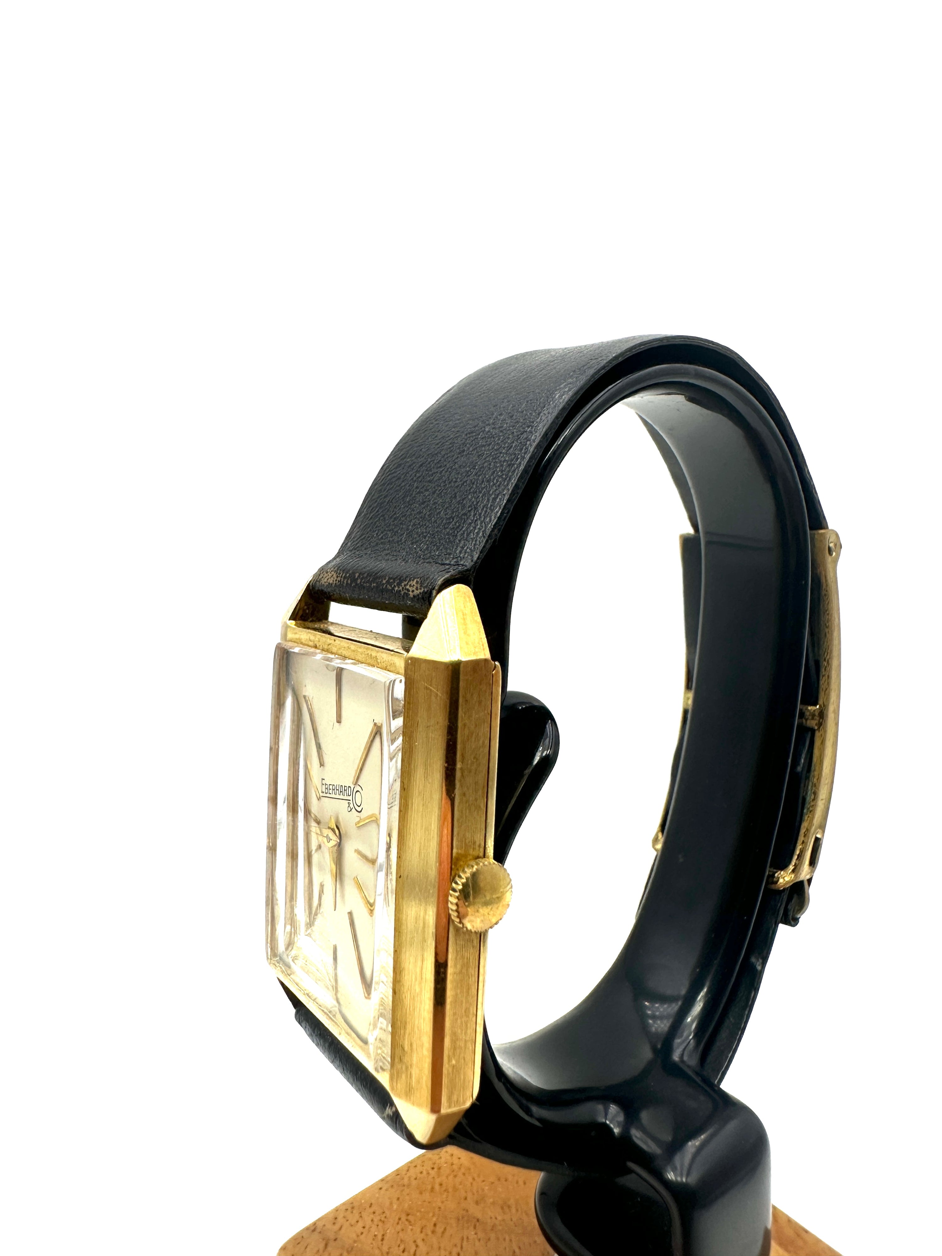 Eberhard & Co - Orologio Uomo Oro 18K - Manuale - Vintage Anni '60s