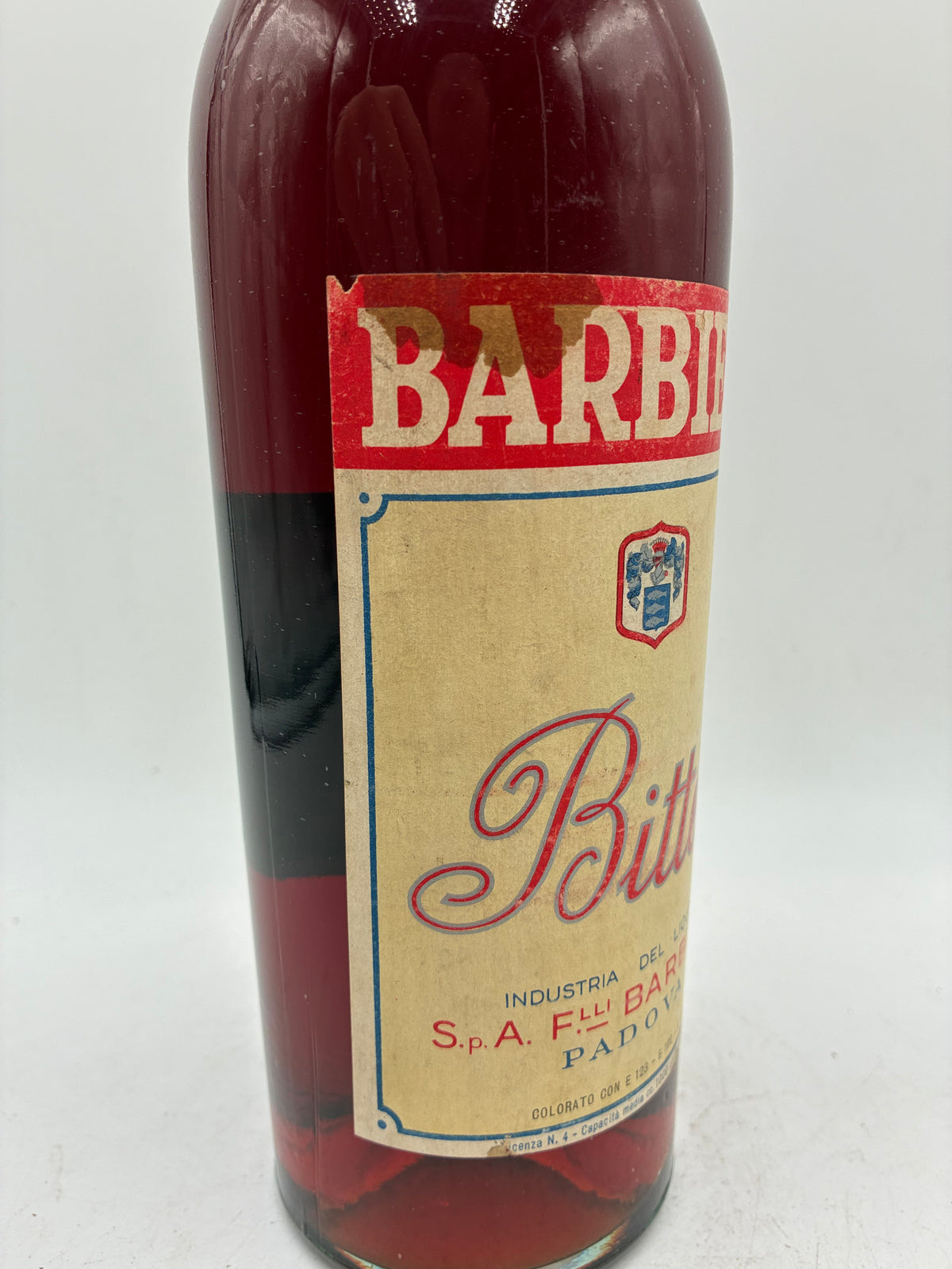 F.lli Barbieri - Bitter - Sigillo Stella Anni '50s - 1 L 35%