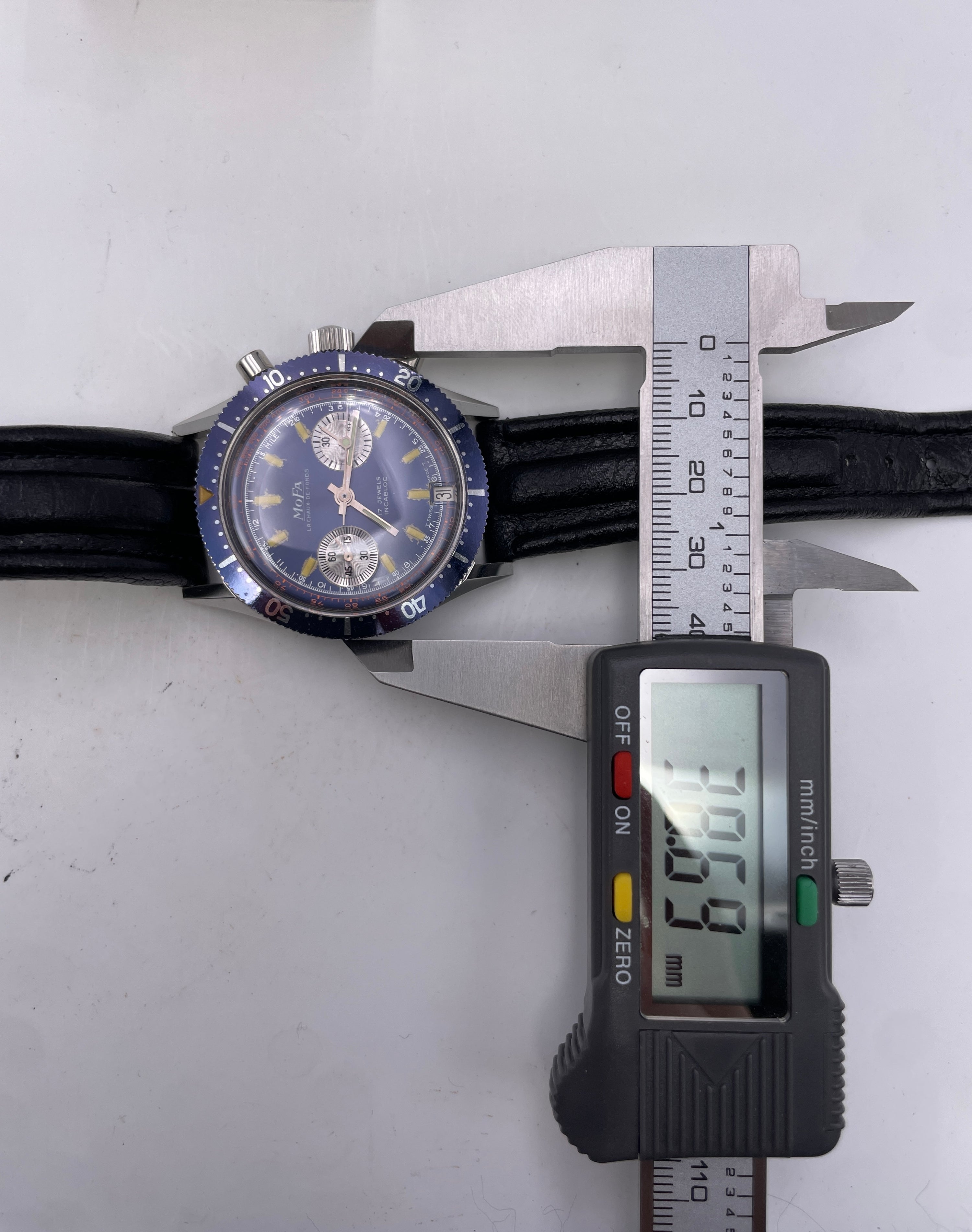 MoFa - Chronograph - Incabloc Diver - 250/1 - Vintage Anni 1960s - 37mm