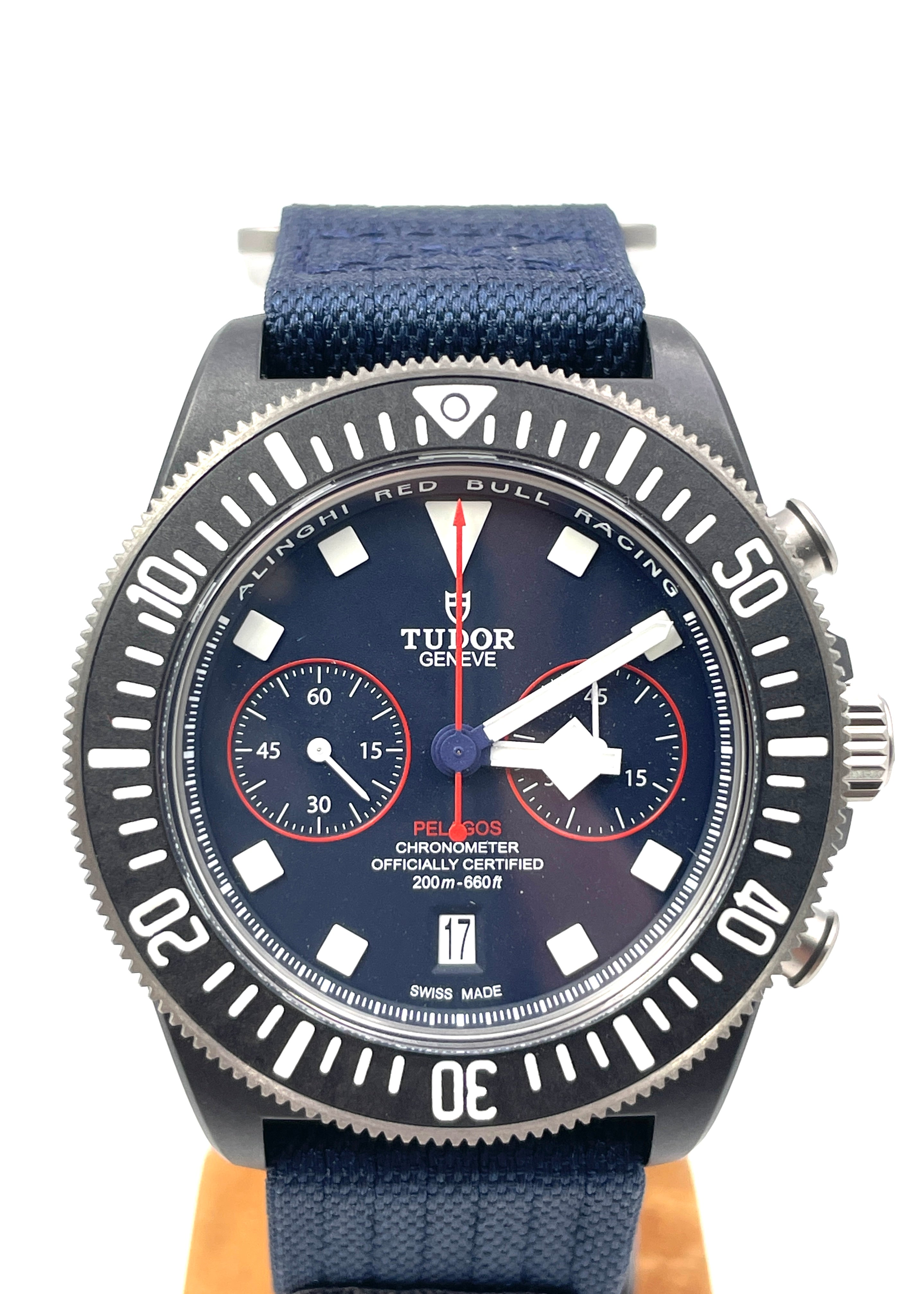 Tudor - Pelagos FDX - Chrono Alinghi Red Bull Racing - Ref. M25807KN - Full Set