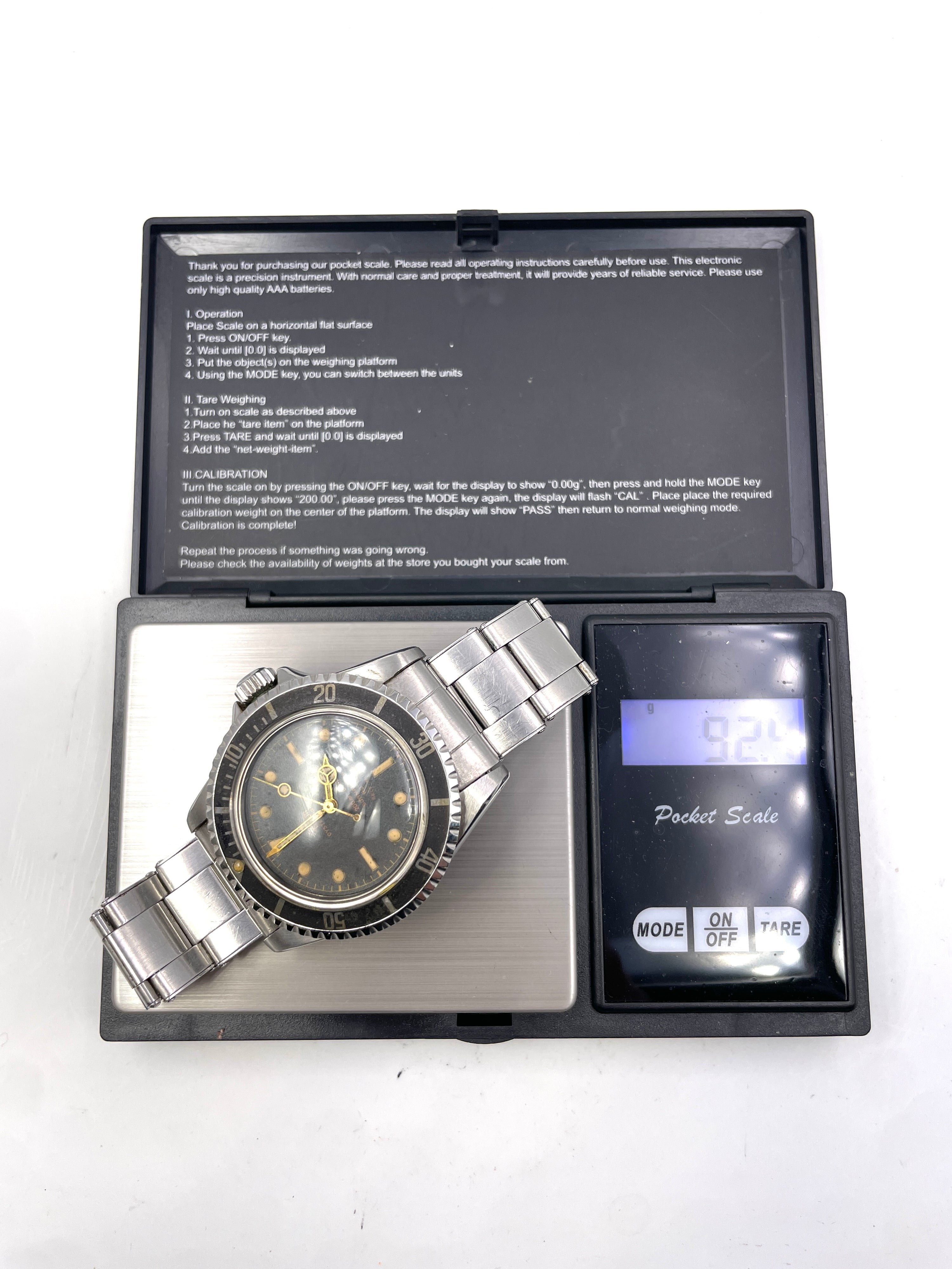 Tudor - Submarine 7928 By Rolex Case Bracciale - Vinage 200M - Box Originale