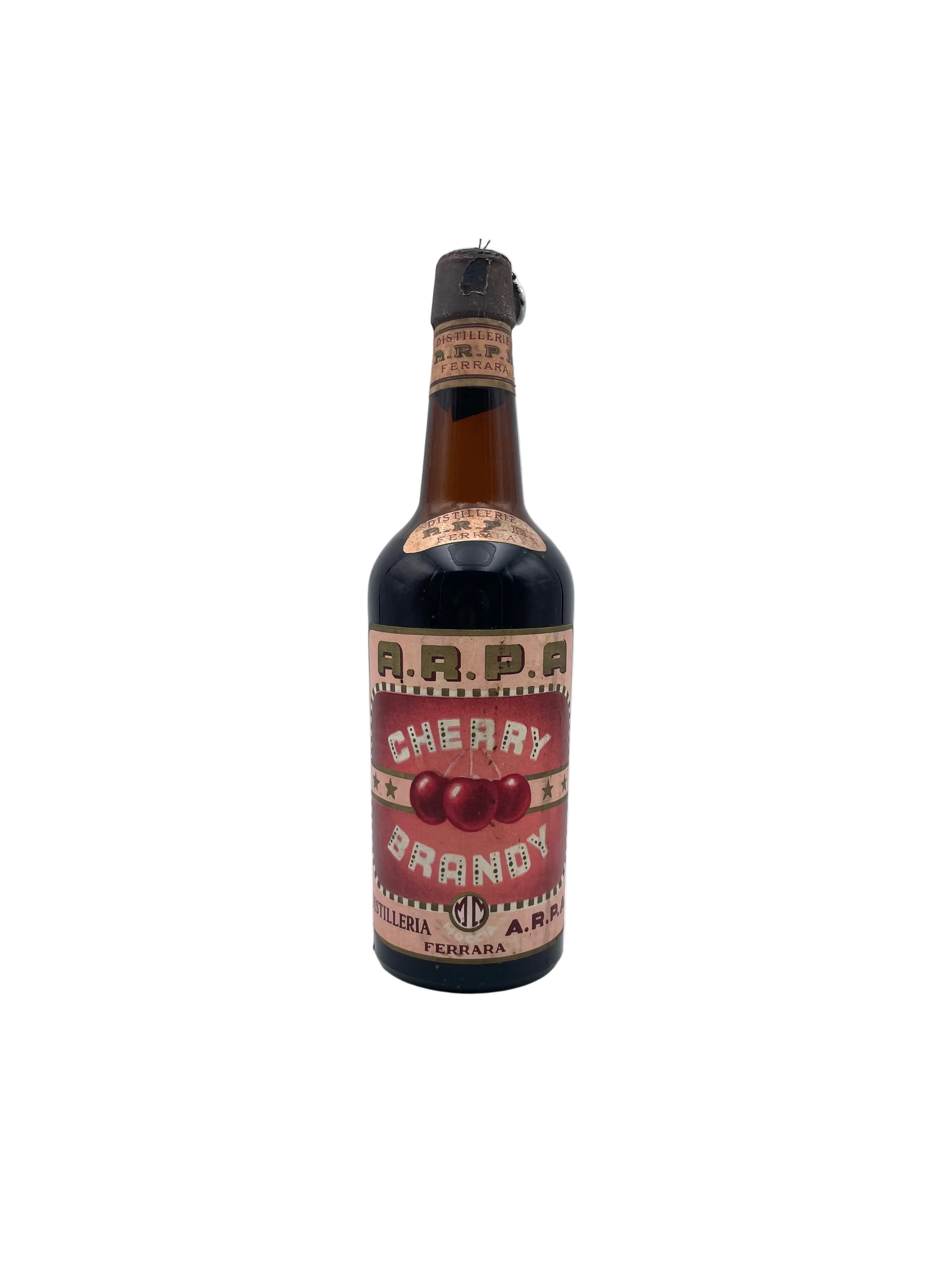 Distilleria A.R.P.A - Cherry Brandy - Sigillo Testa Anni '40s