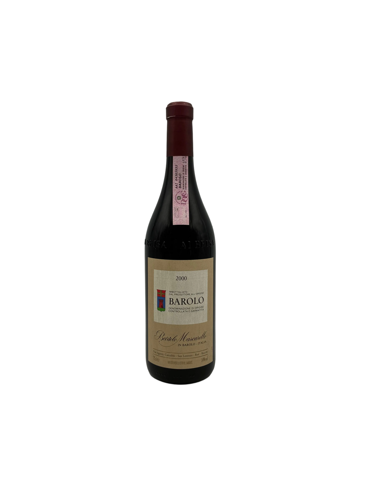 2000 - Bartolo Mascarello - Barolo