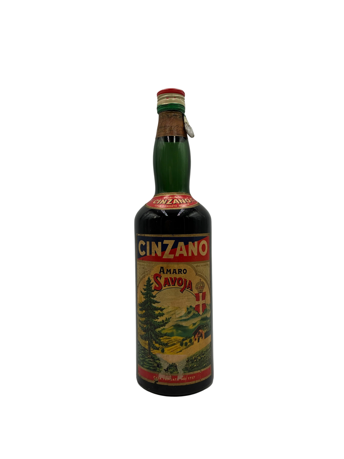 Cinzano - Amaro Savoia - Sigillo Stella Anni '50s - 1L 38,5 %