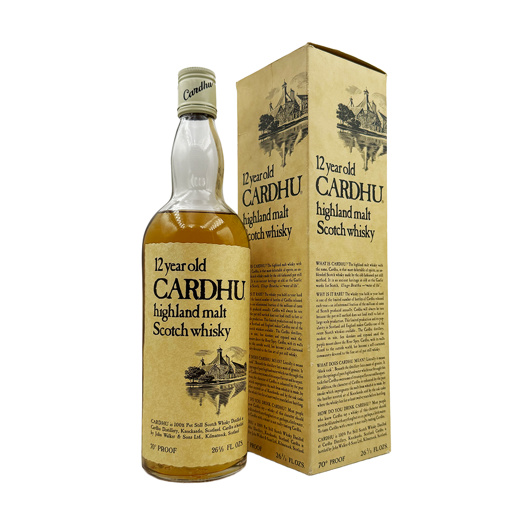 Cardhu - Highland Malt Scotch Whisky - 12 Year Old - Anni '70s