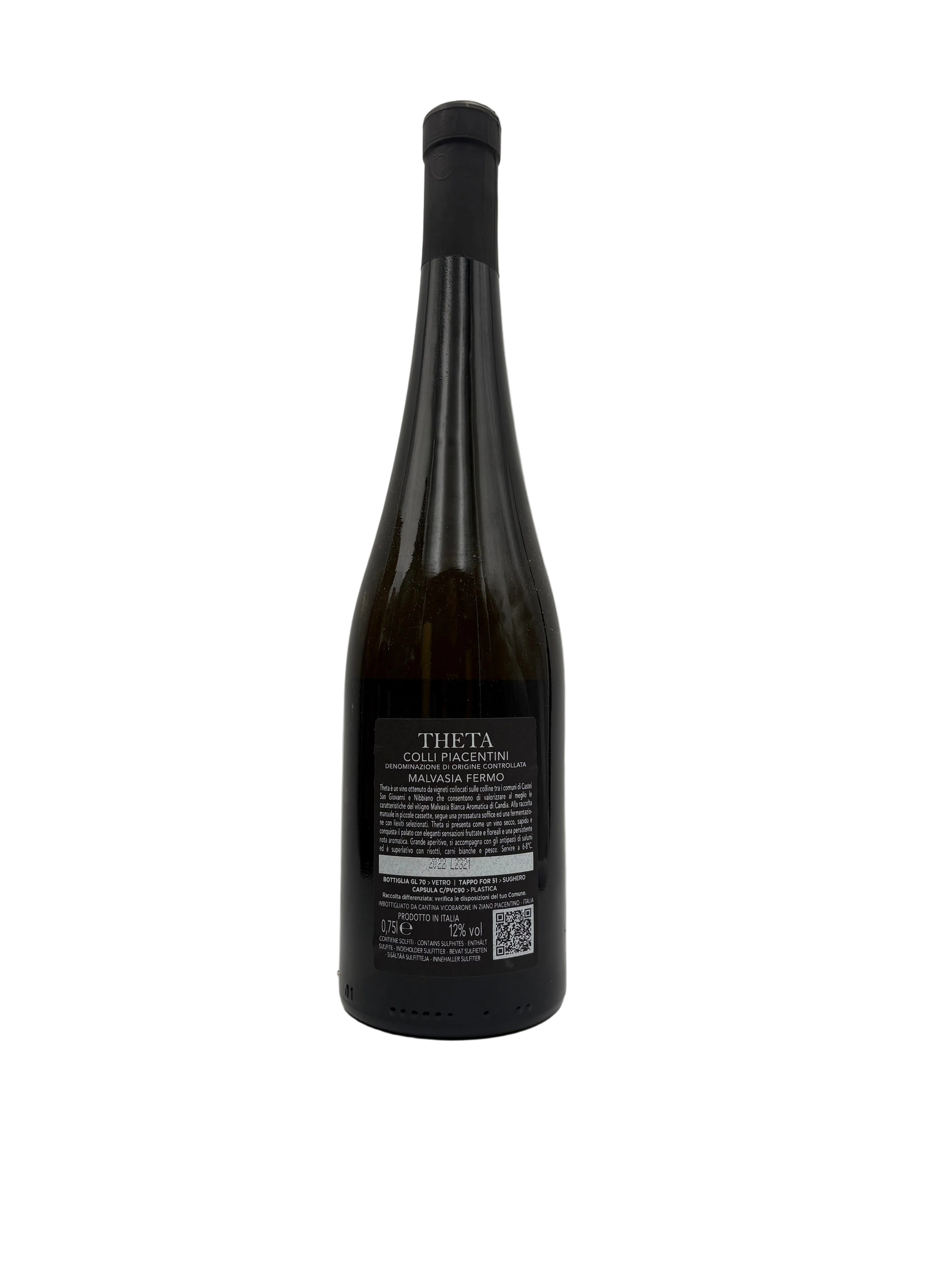 2022 - Cantina di Vicobarone - Theta Malvasia Fermo Colli Piacentini