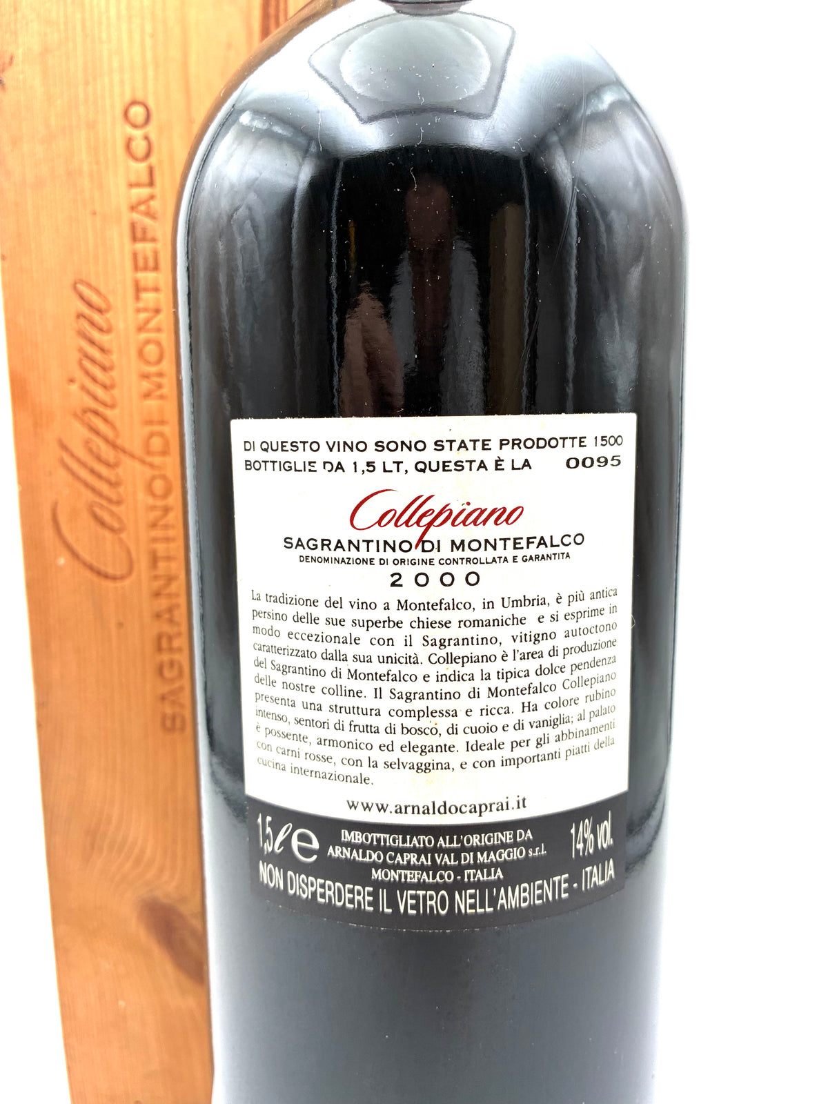 2000 - Arnaldo Caprai - Collepiano Sagrantino di Montefalco - Magnum