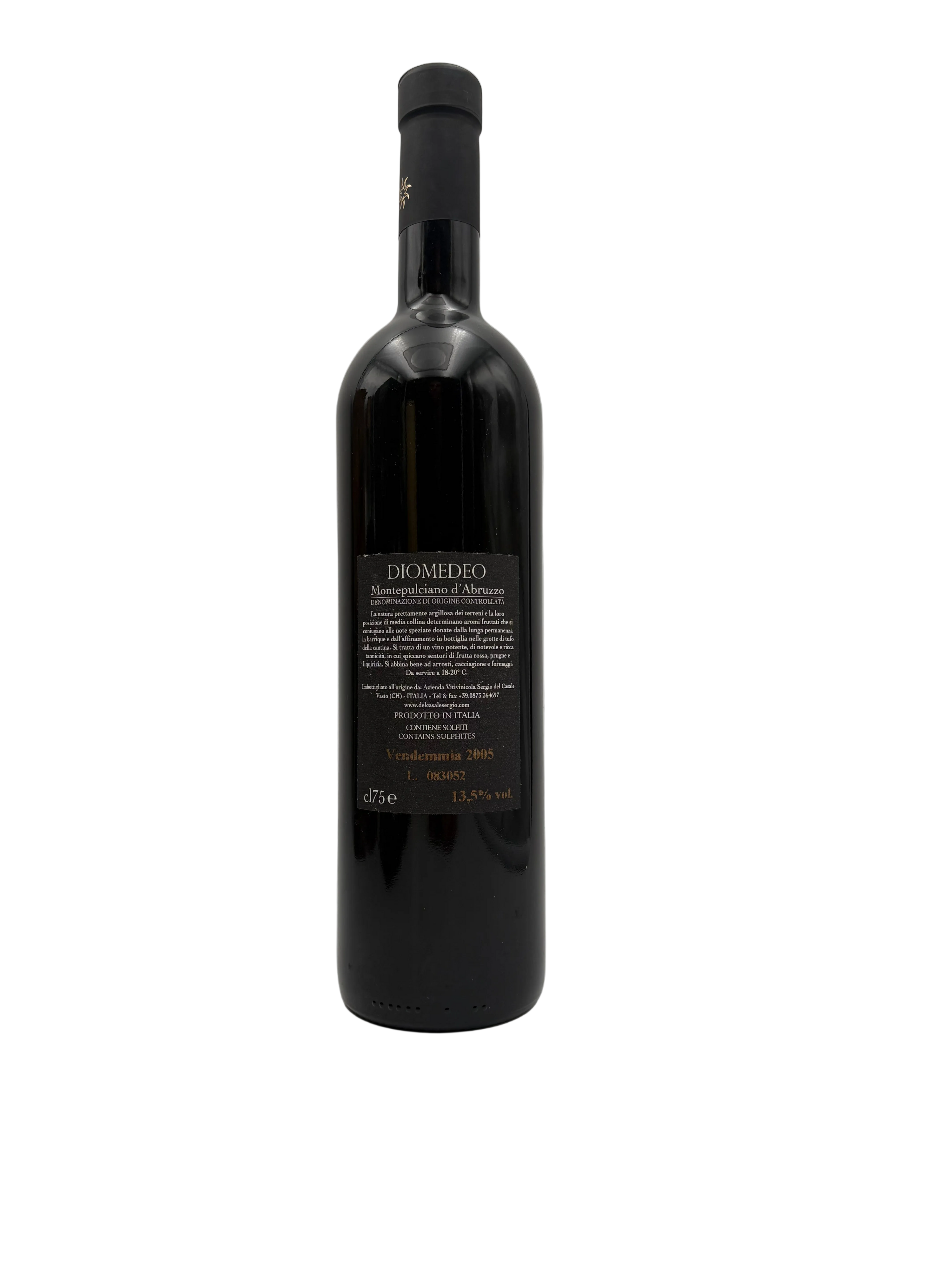 2005 - Sergio Del Casale - Diomedeo Montepulciano d’Abruzzo