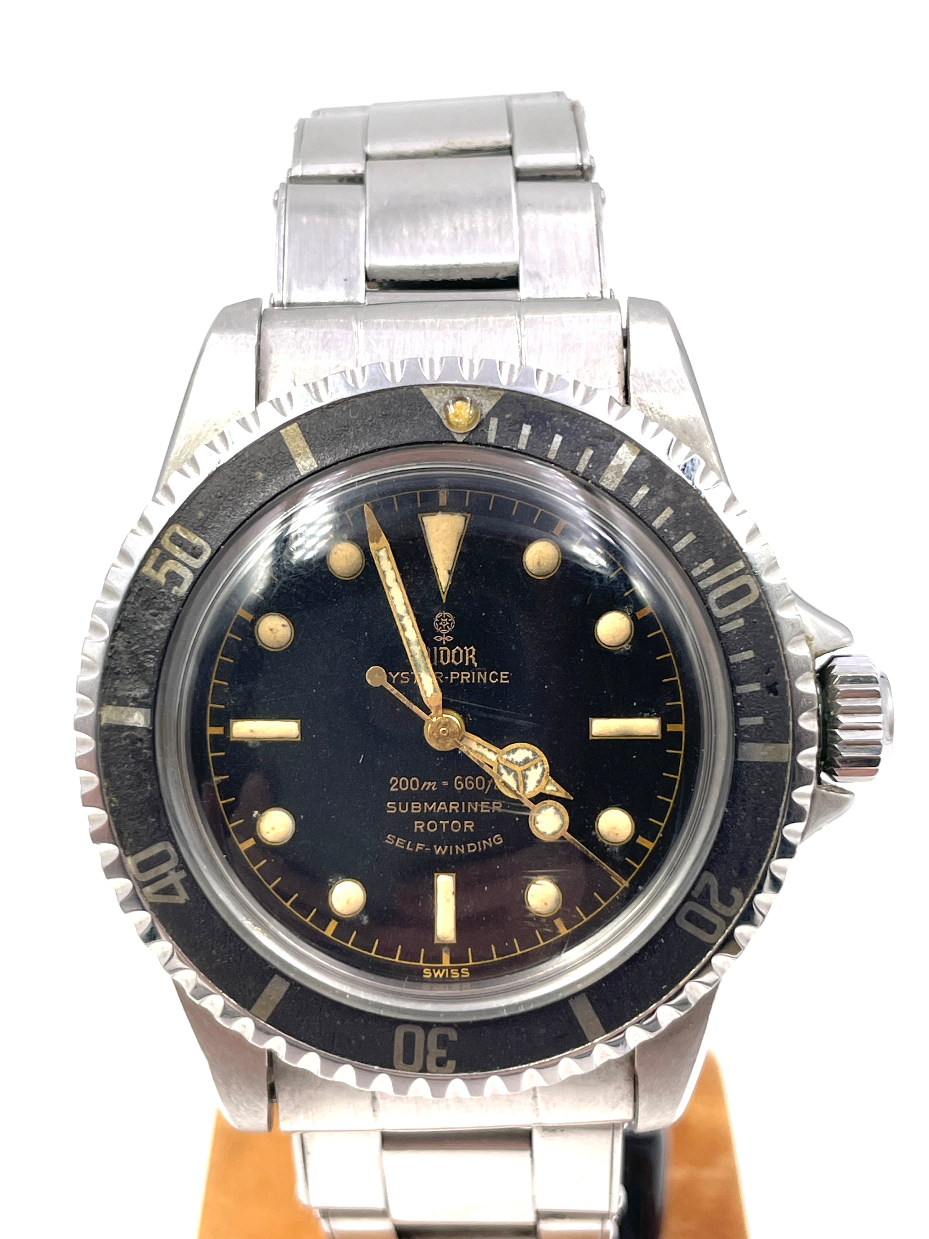 Tudor - Submarine 7928 By Rolex Case Bracciale - Vinage 200M - Box Originale
