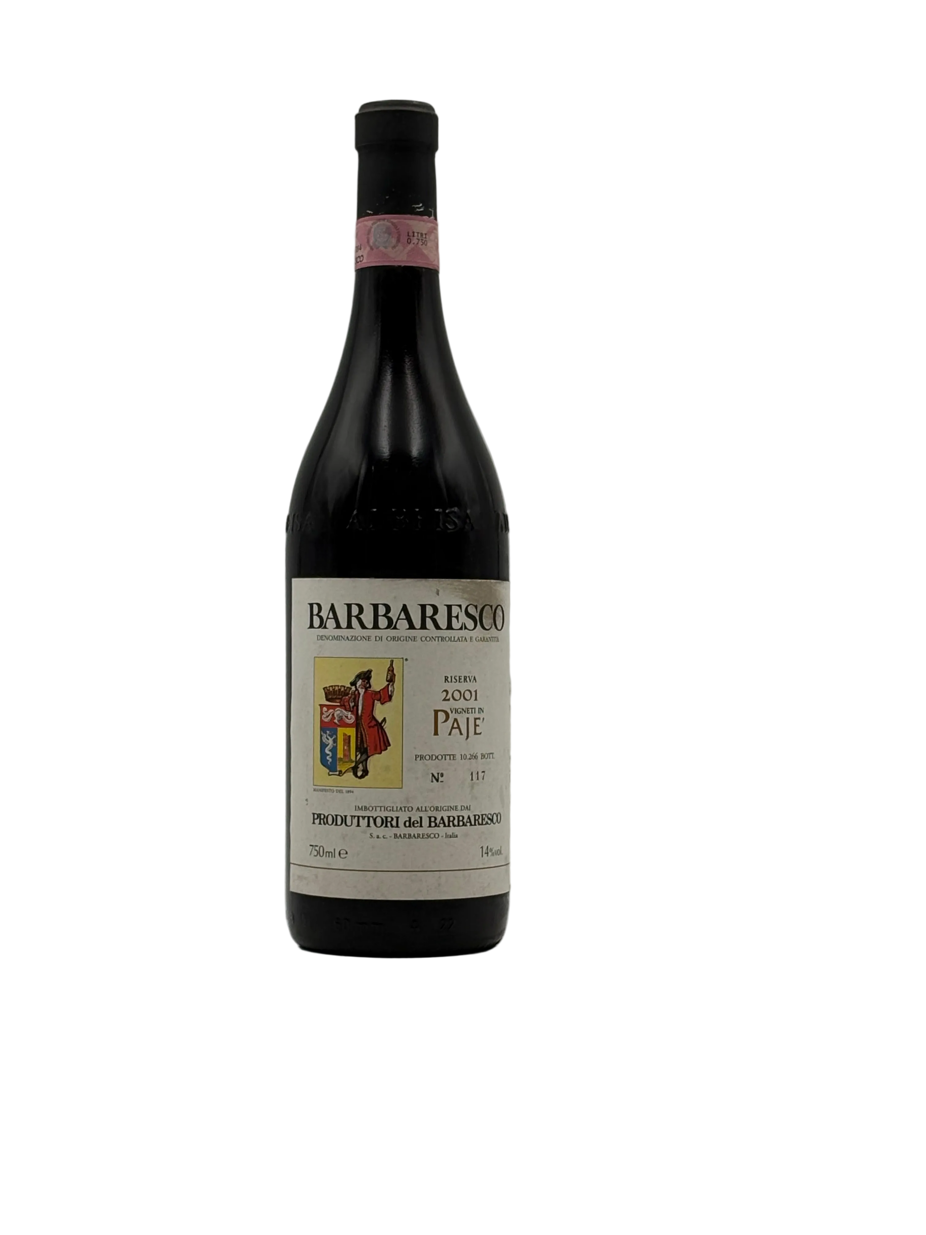 2001 - Produttori del Barbaresco - Barbaresco Riserva Paje