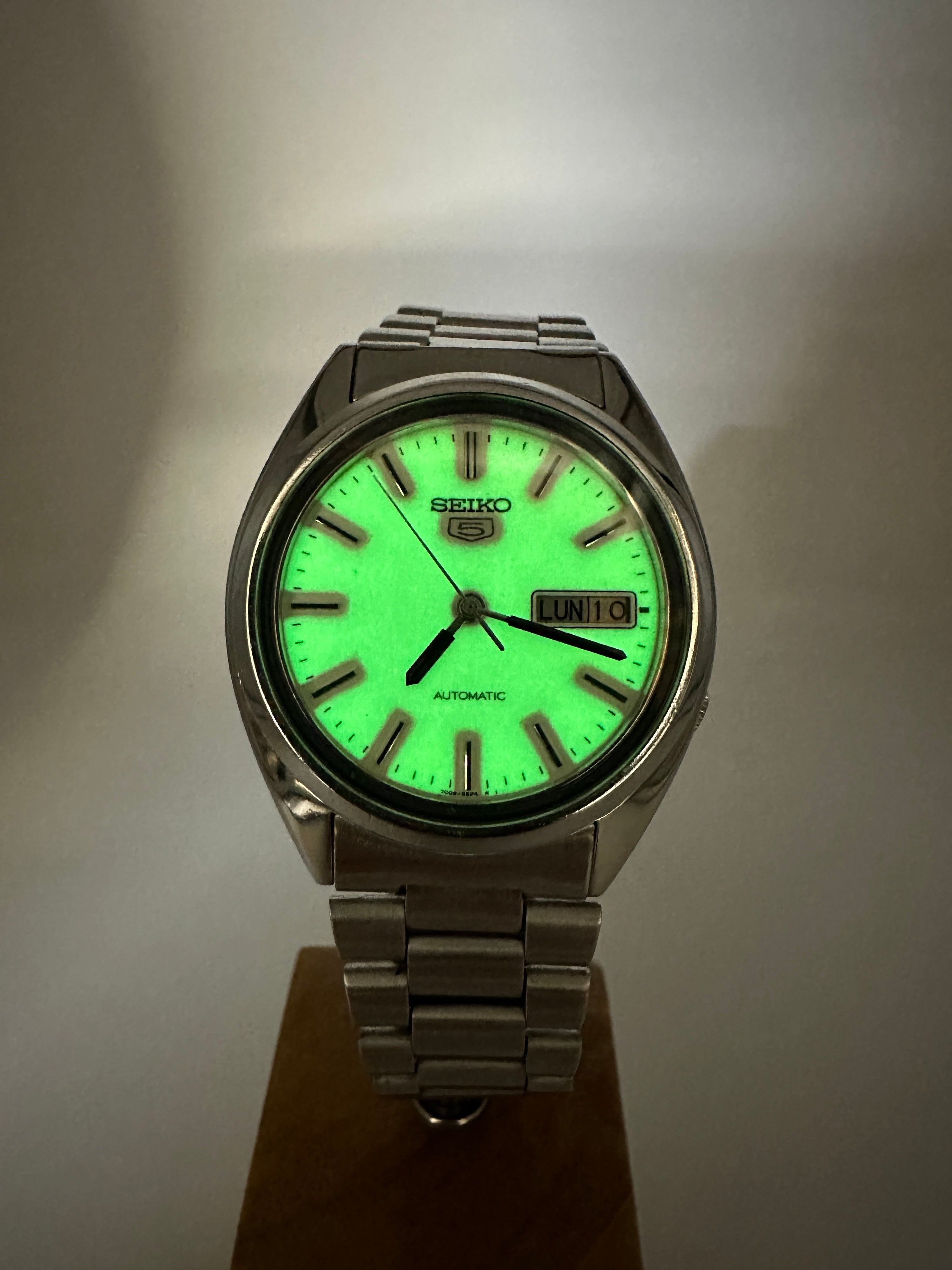 Seiko - 5 Automatic - Full Lume Dial - 70093130 - Japan Made 1991