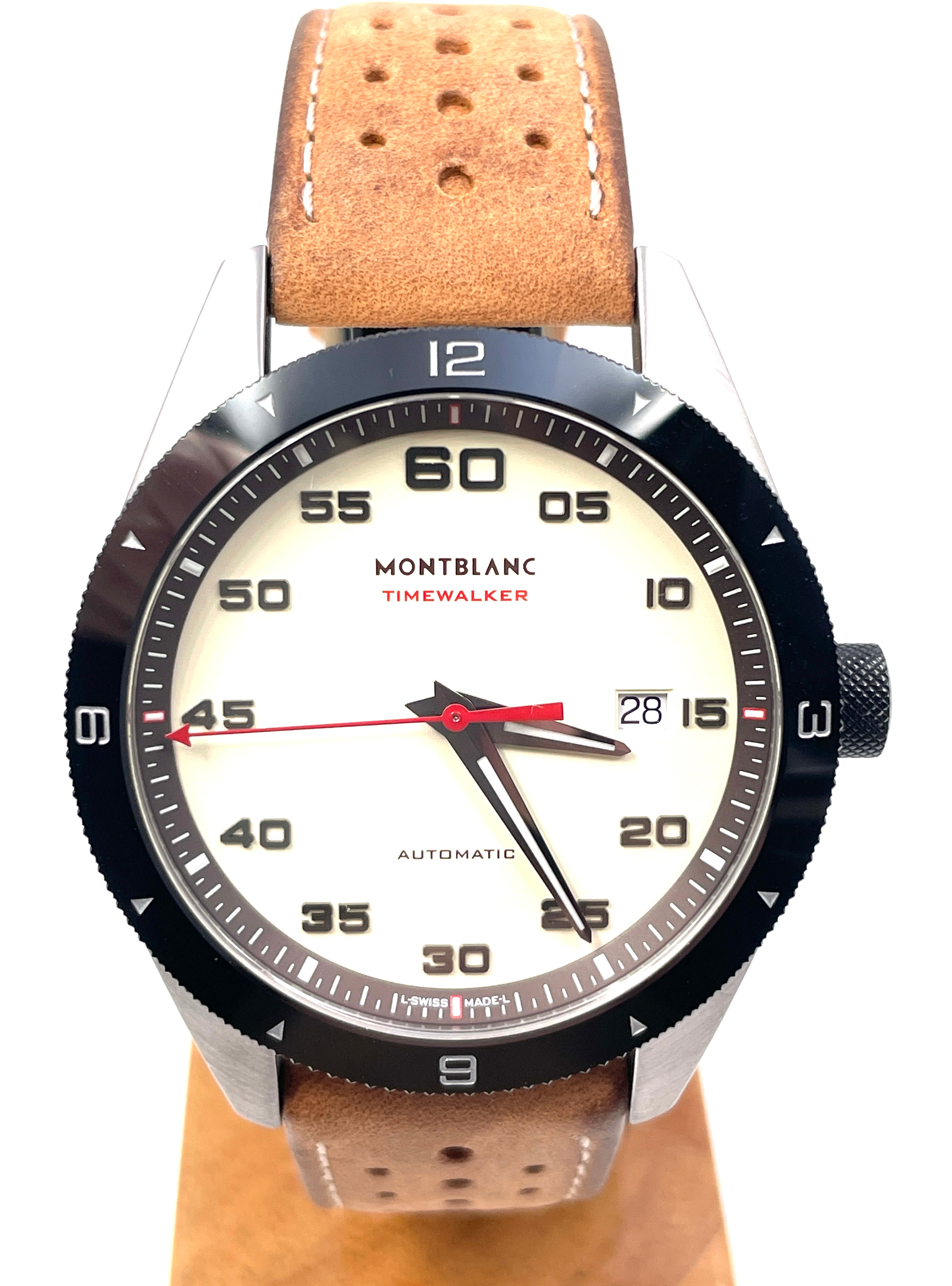 Mont Blanc - Timewalker Automatic - Ref.116964 - Acciaio 42mm - Full Set 2017