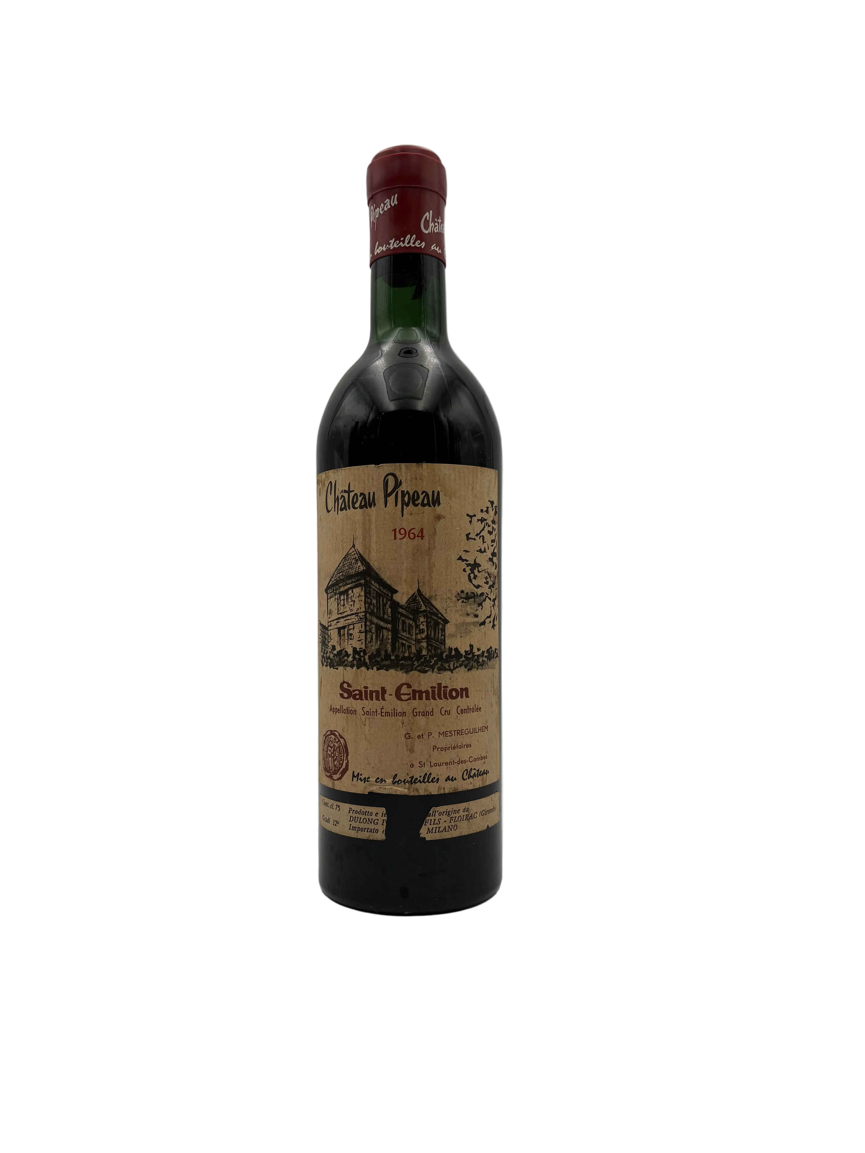 1964 - Château Pipeau - Saint-Émilion Grand Cru