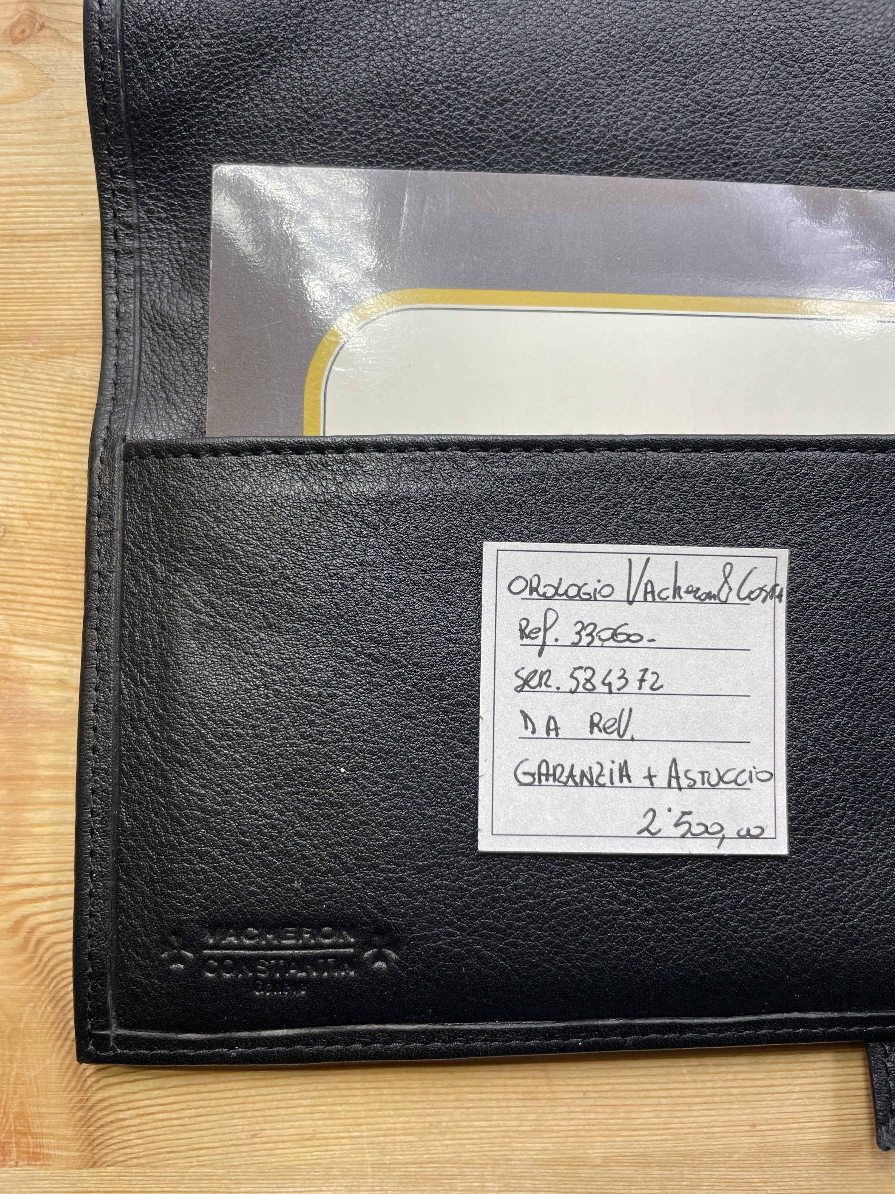 Vacheron Constantin - 33060 Oro 18K - Completo di Documenti e Astuccio Originale