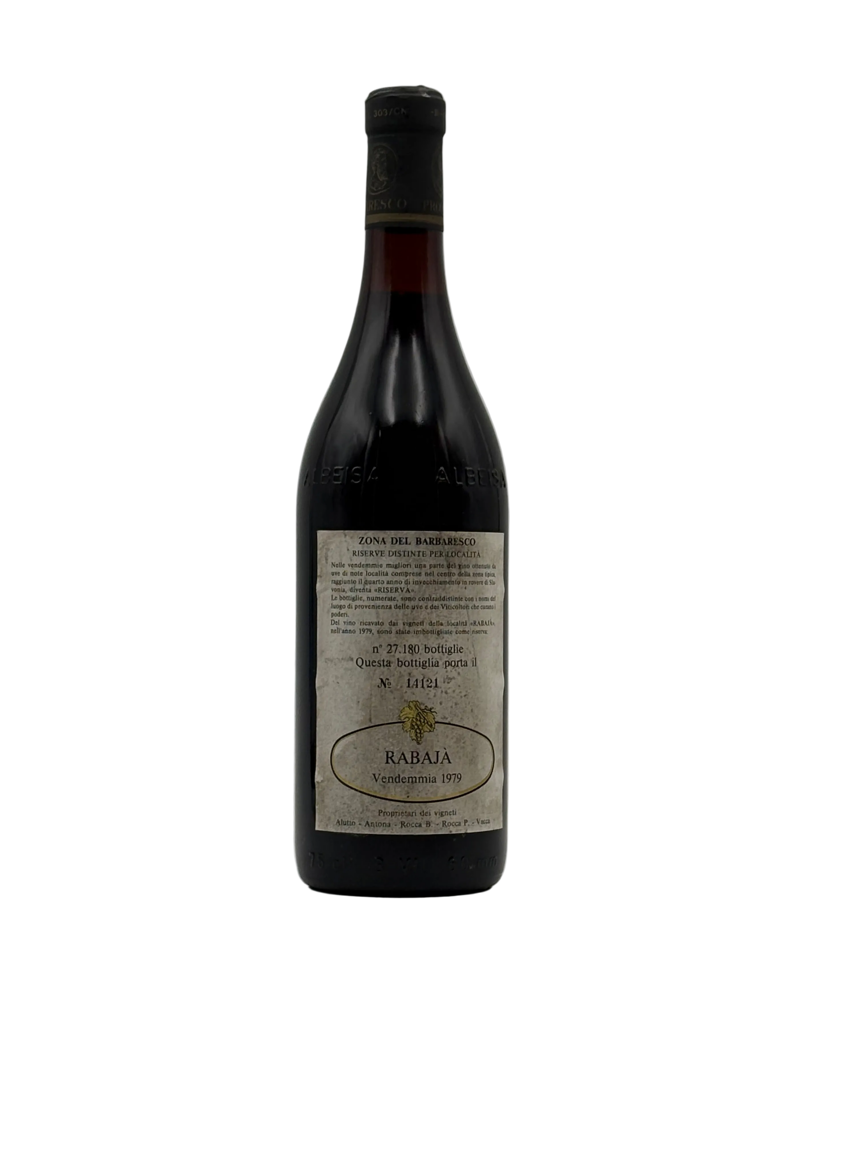 1979 - Produttori del Barbaresco - Barbaresco Riserva Rabaja