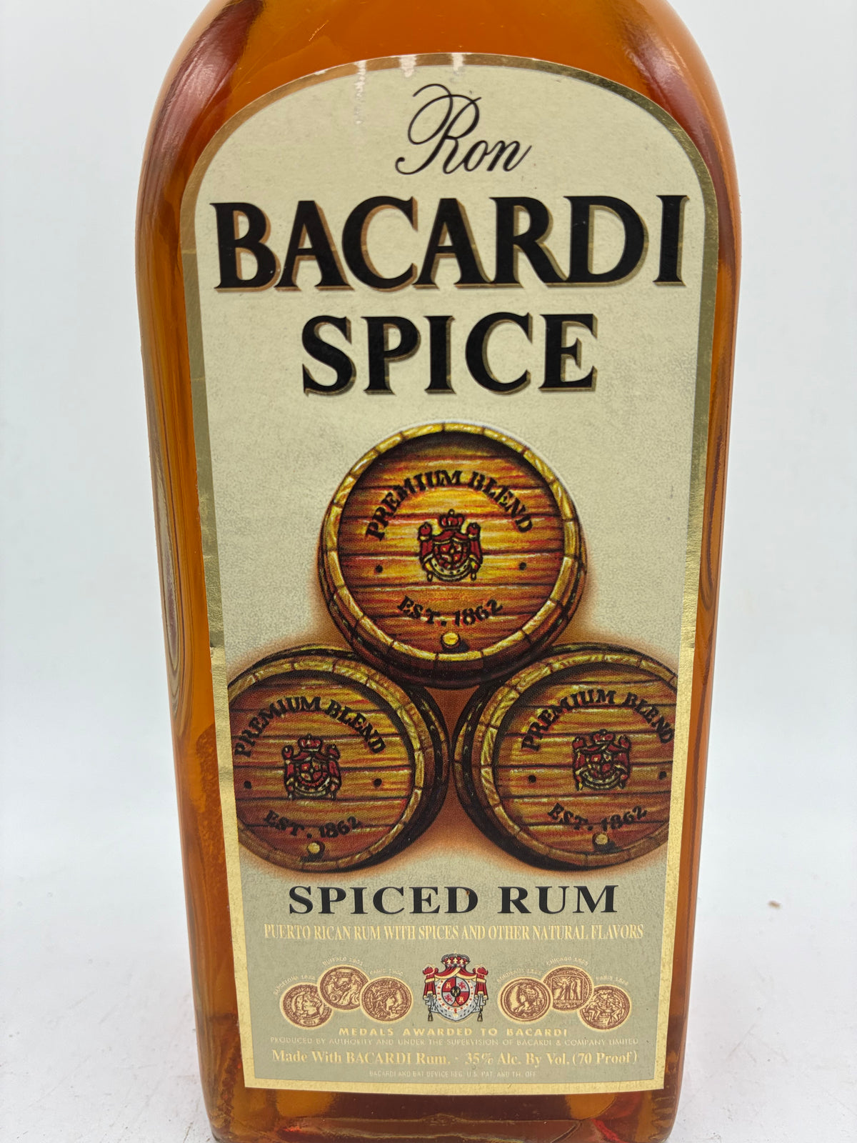 Bacardi - Spiced Rum - Anni '90s - 1L 35%