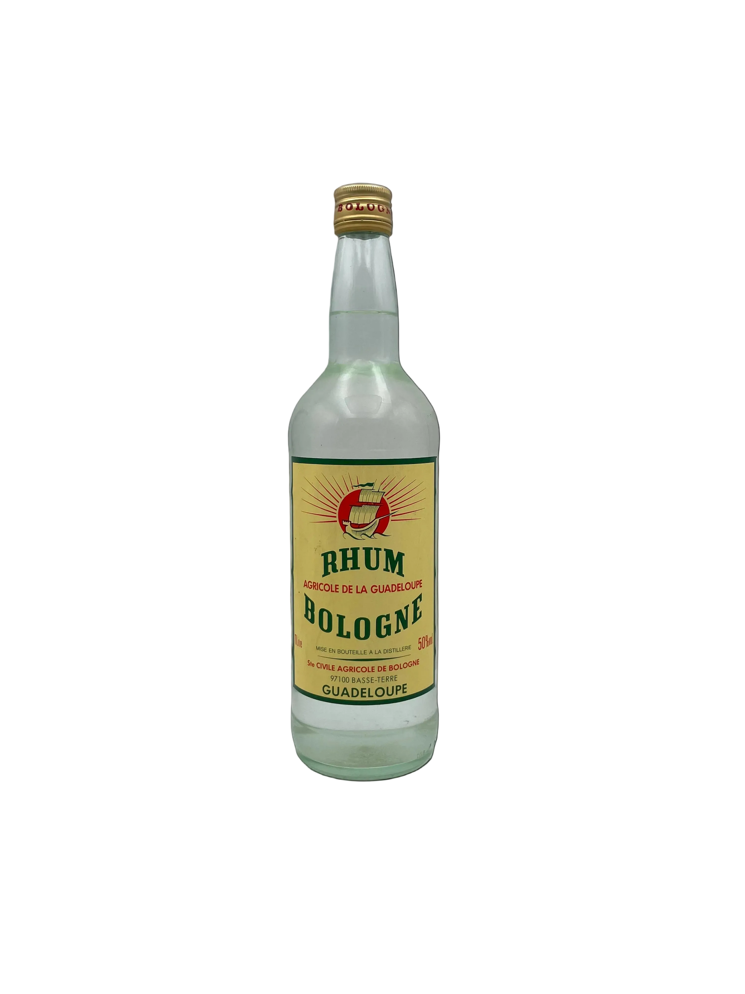 Bologne - Rhum Agricole De La Guadaeloupe - Anni '80s