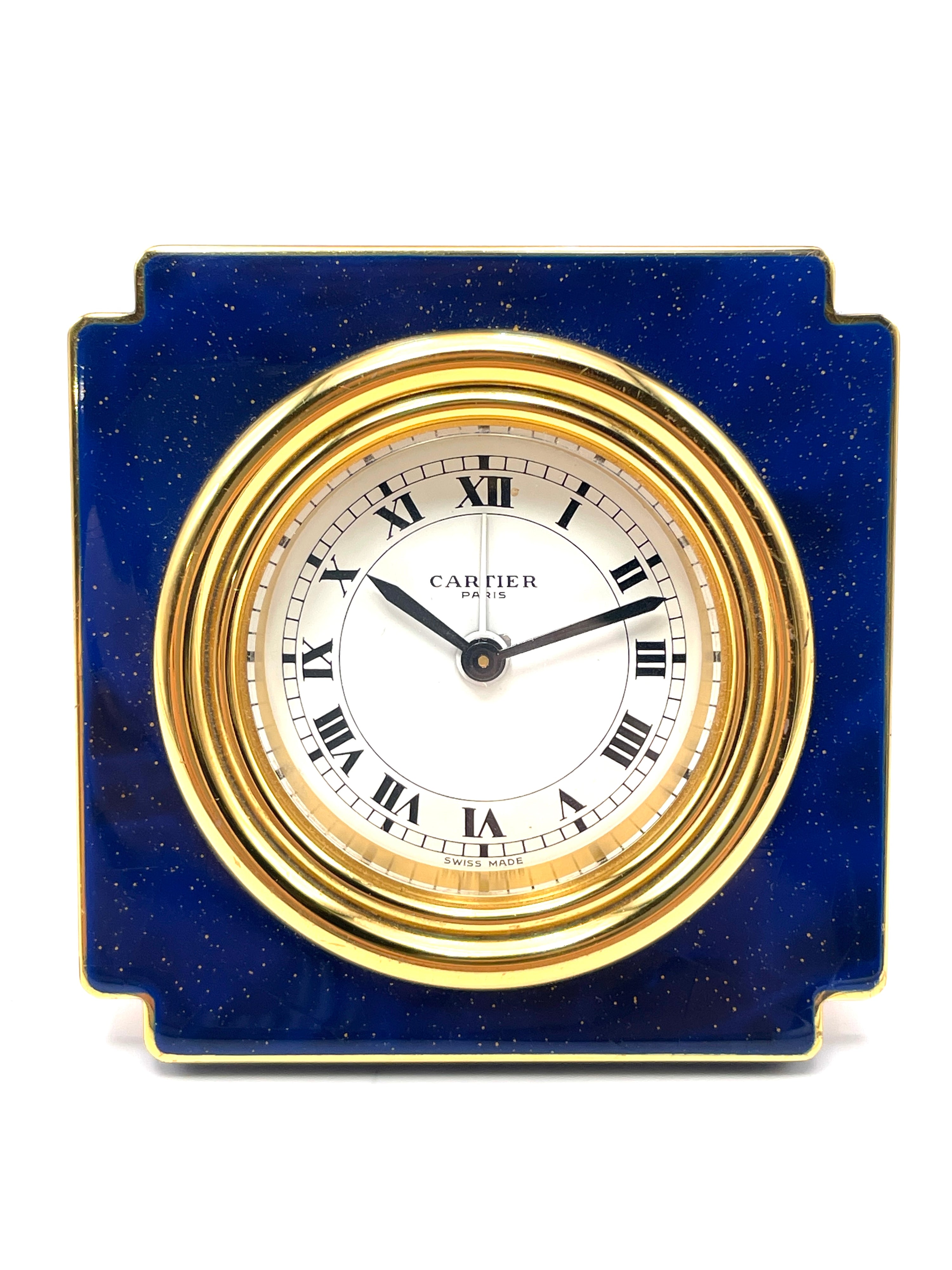 Cartier - Pendulette Squadrato - Sveglia Meccanica