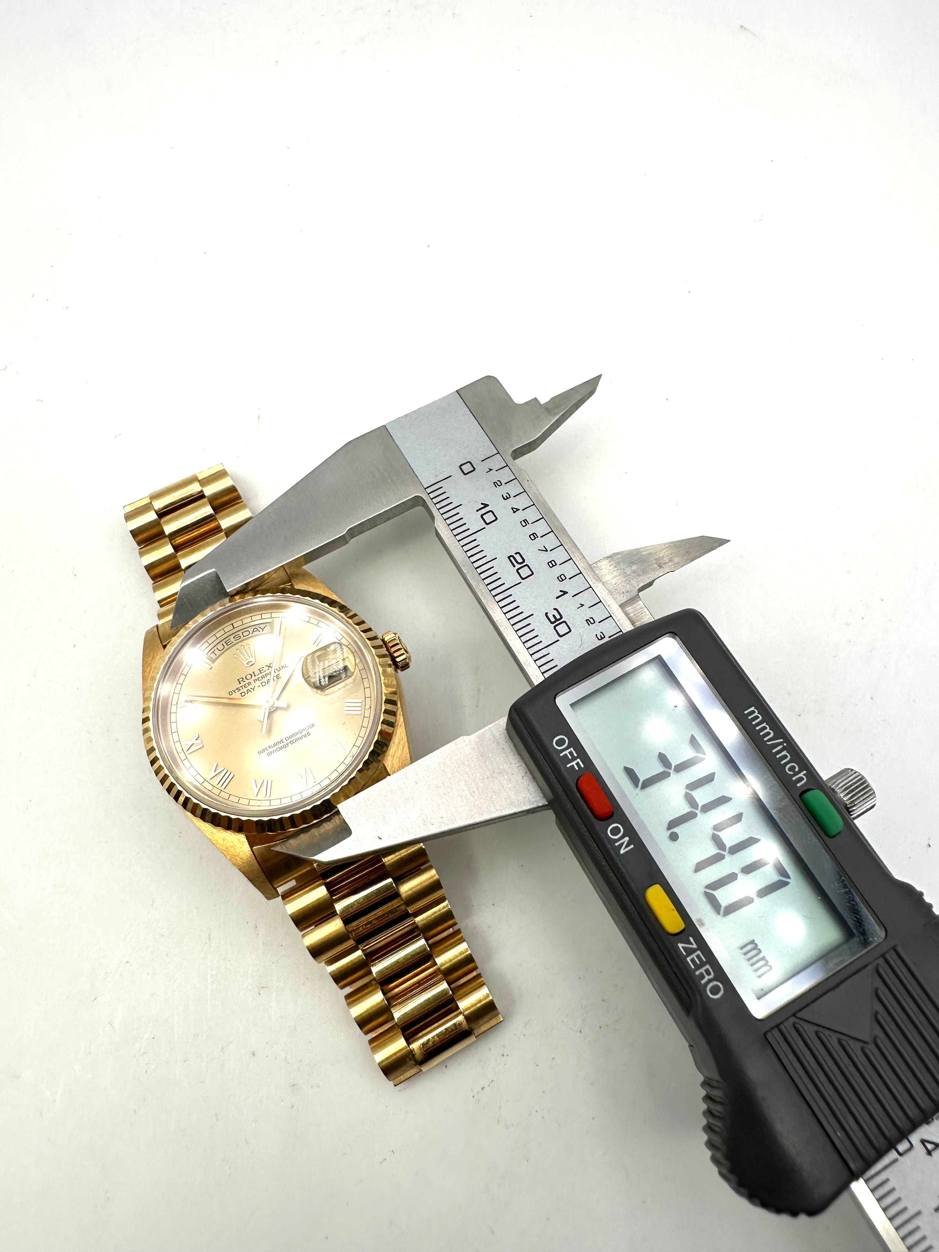 Rolex - Day Date President Oro 18K - 18238 - E296XXX - Bracciale Moderno