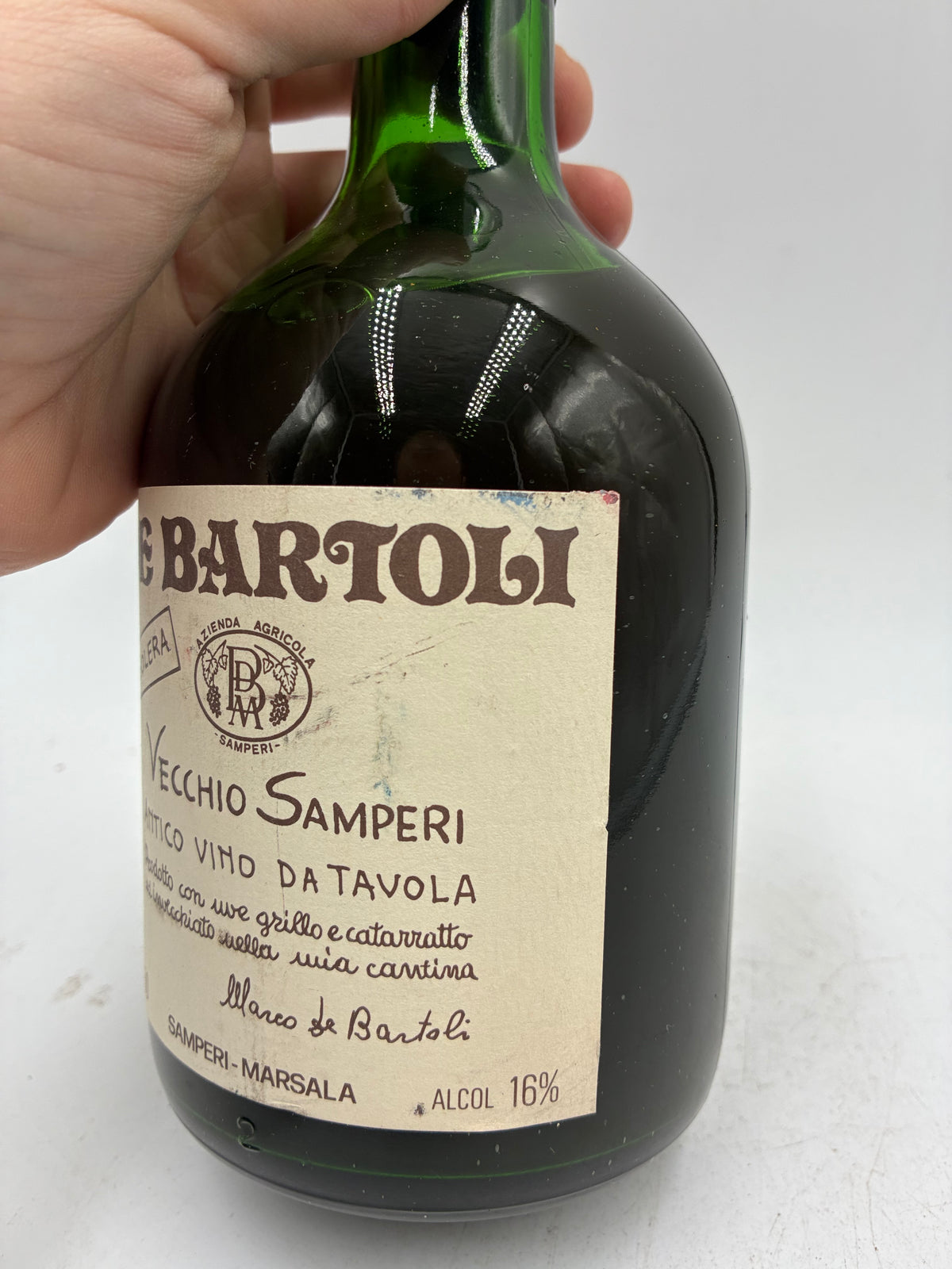 Marco De Bartoli - Vecchio Samperi Solera - Anni '80s - 0,75 L 16%