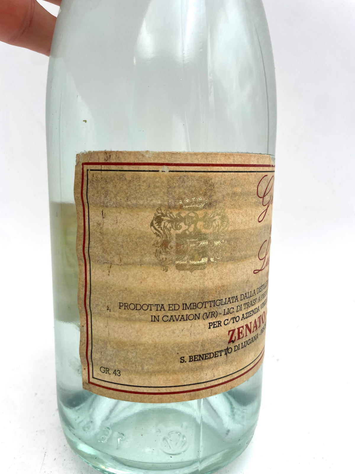 1984 - Zenato - Grappa di Lugana