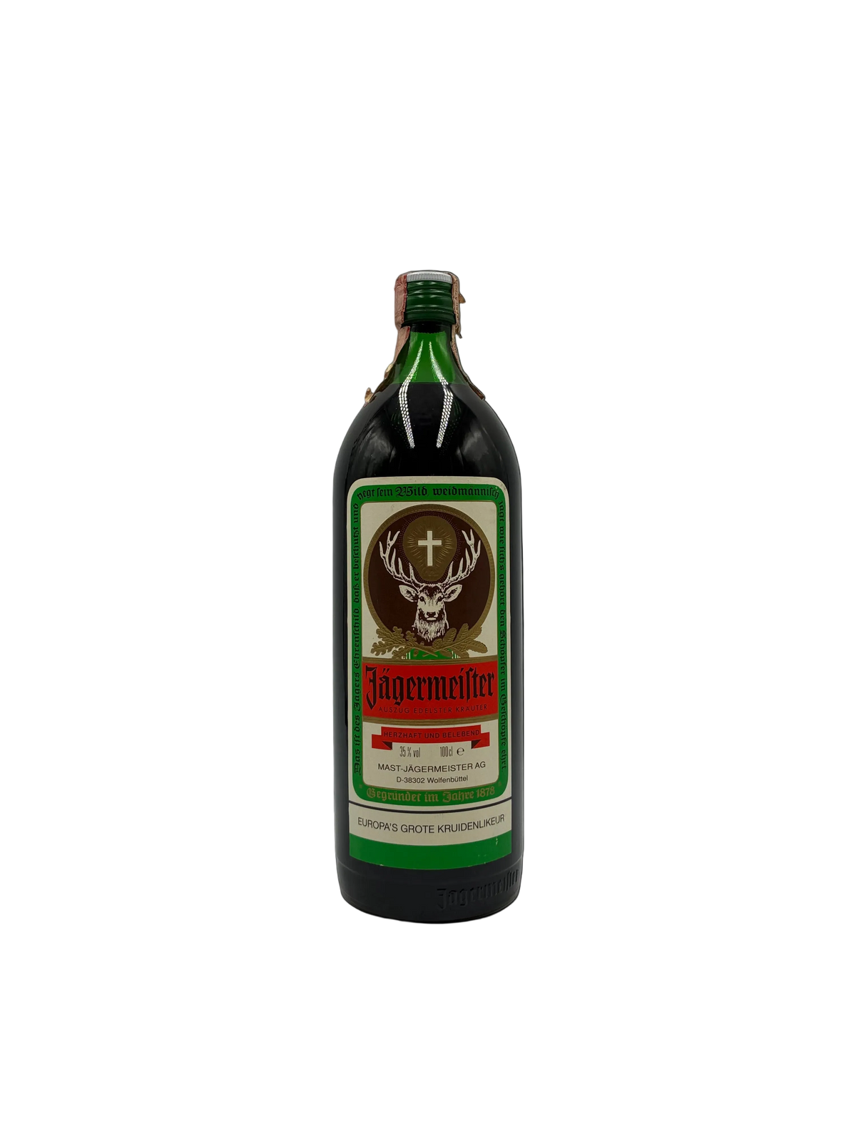 Jagermeister - Liquore d'erbe - Anni 90 - 1 L 35%