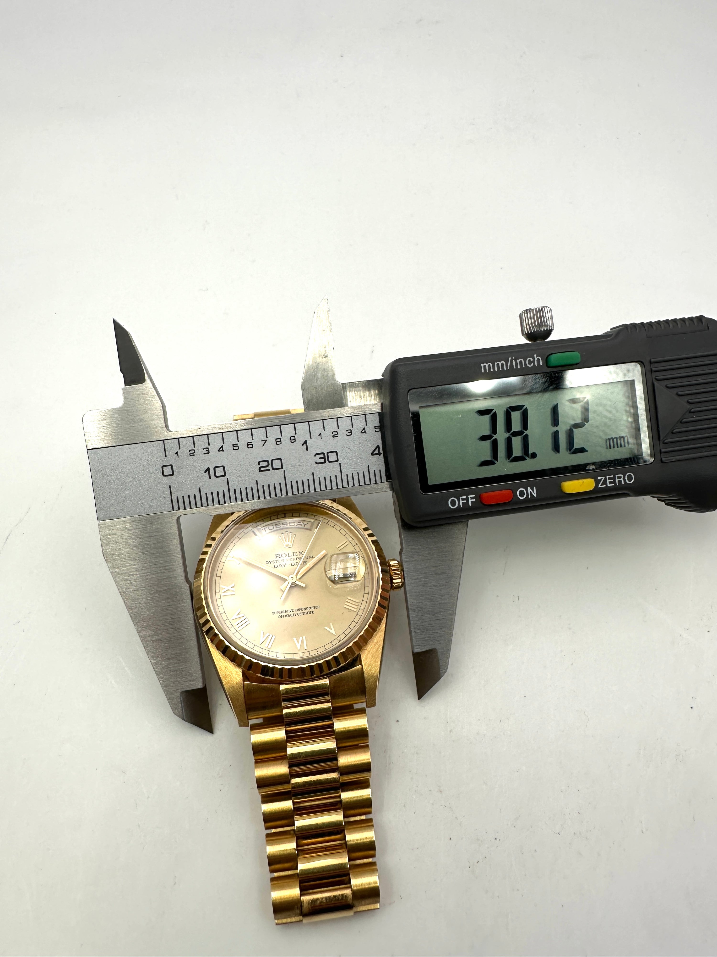 Rolex - Day Date President Oro 18K - 18238 - E296XXX - Bracciale Moderno