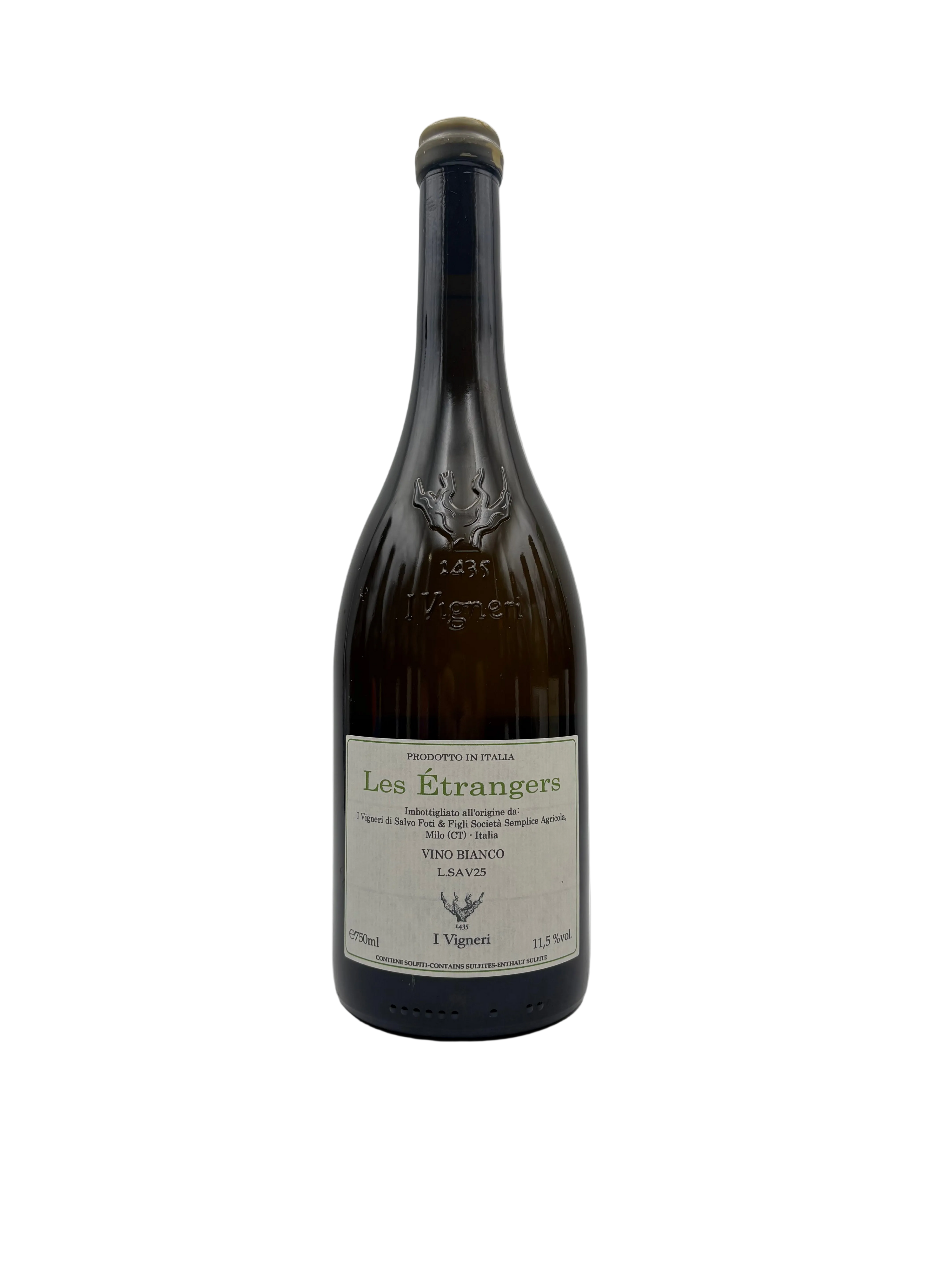 2025 - I Vigneri di Salvo Foti & Figli - Les Etrangers Savagnin