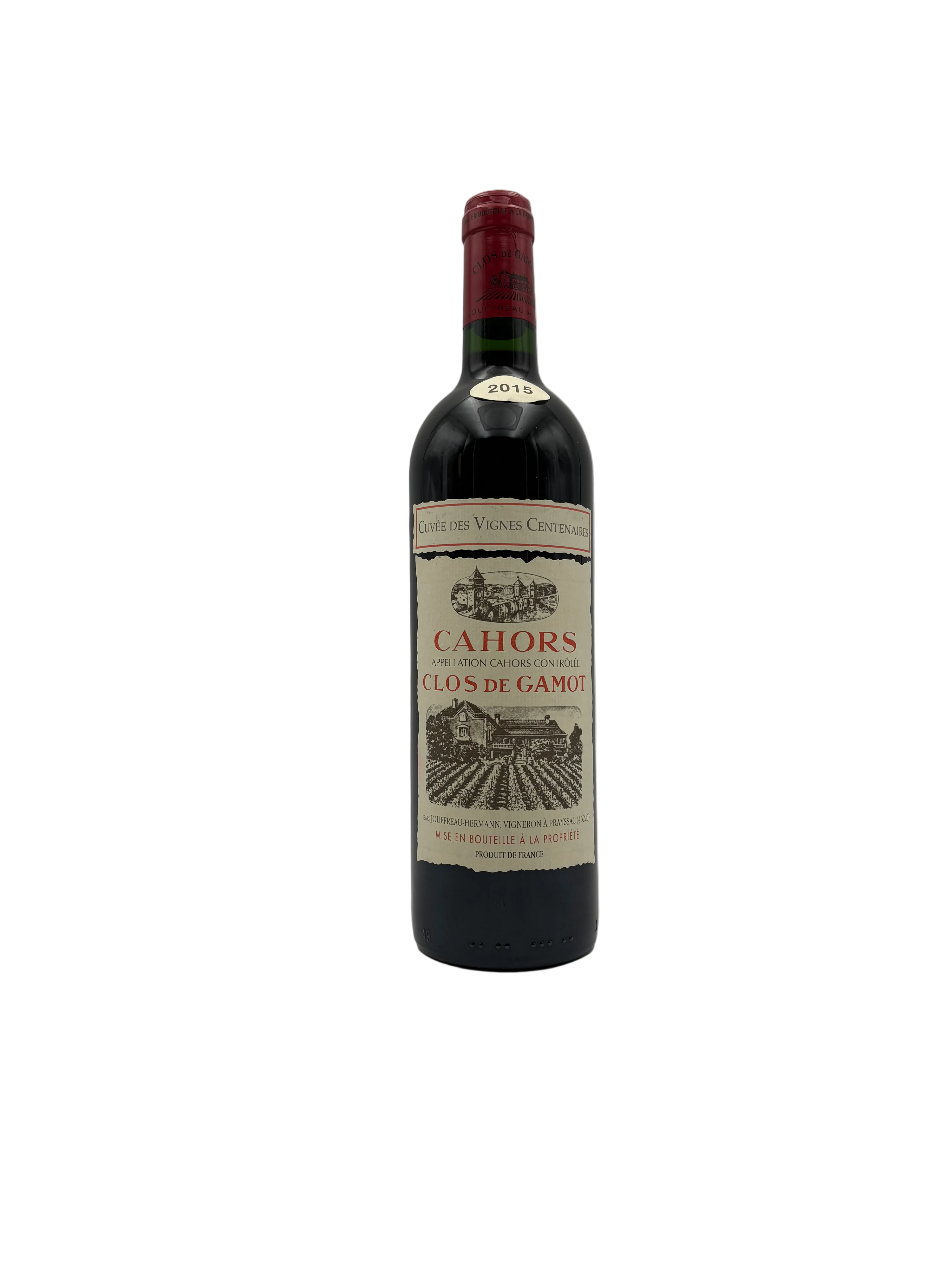 2015 - Clos de Gamot - Cahors Cuvée des Vignes Centenaires
