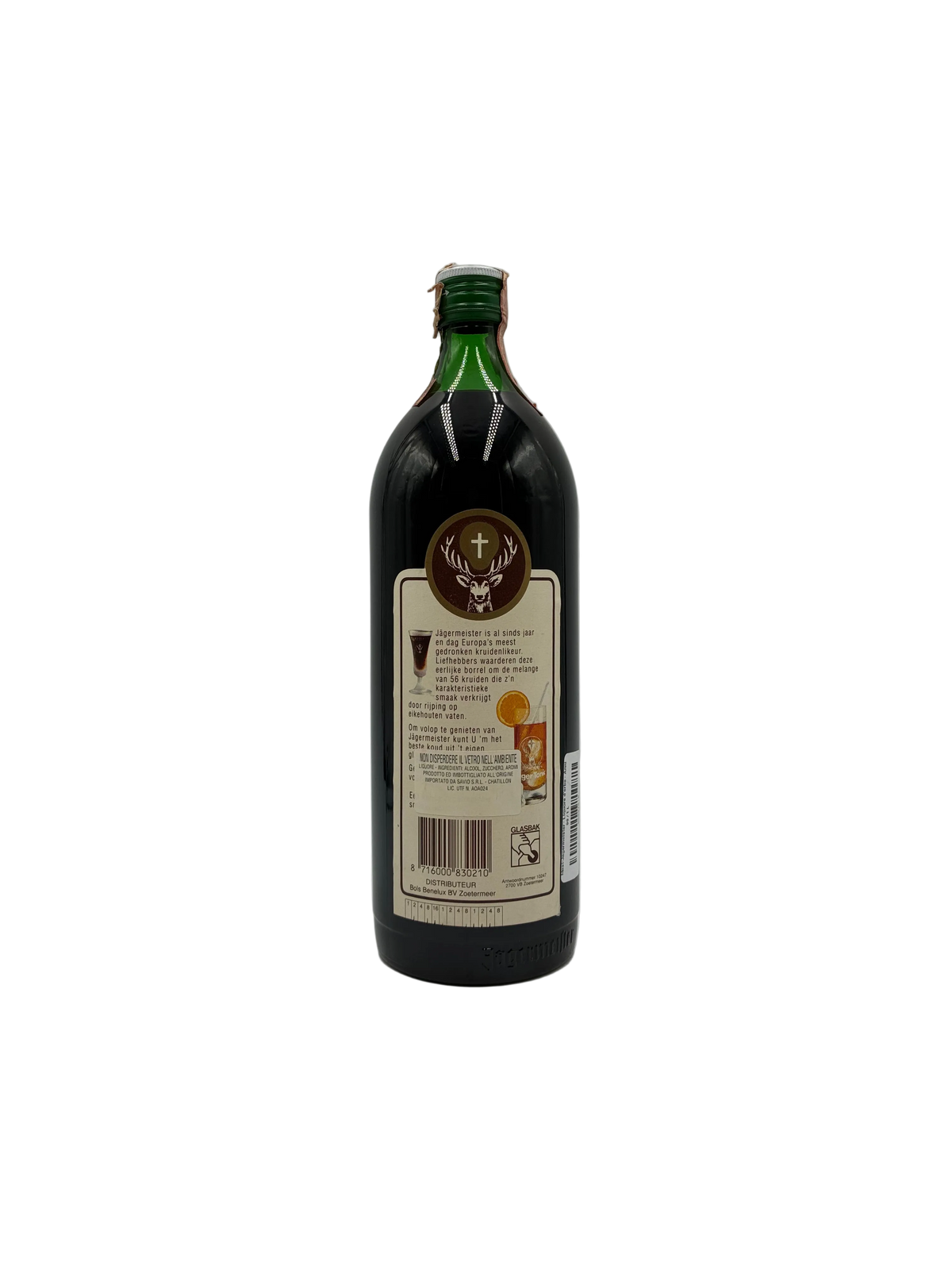 Jagermeister - Liquore d'erbe - Anni 90 - 1 L 35%