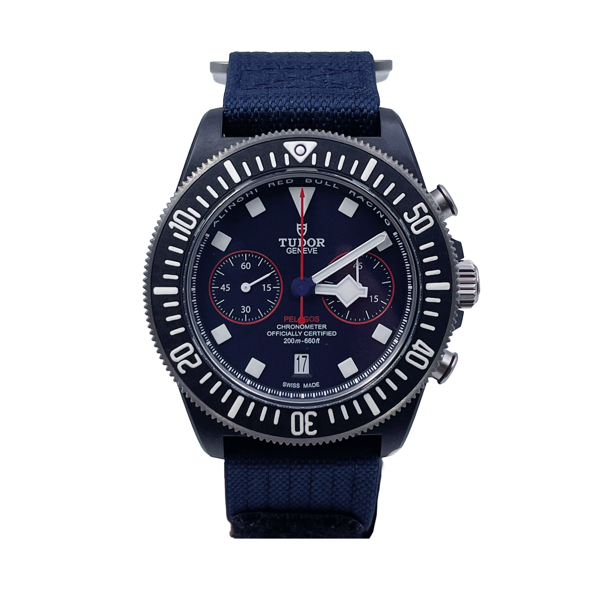 Tudor - Pelagos FDX - Chrono Alinghi Red Bull Racing - Ref. M25807KN - Full Set